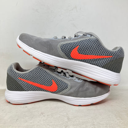 Nike Revolution 3 Wolf Grey Hyper Orange (Women's)
