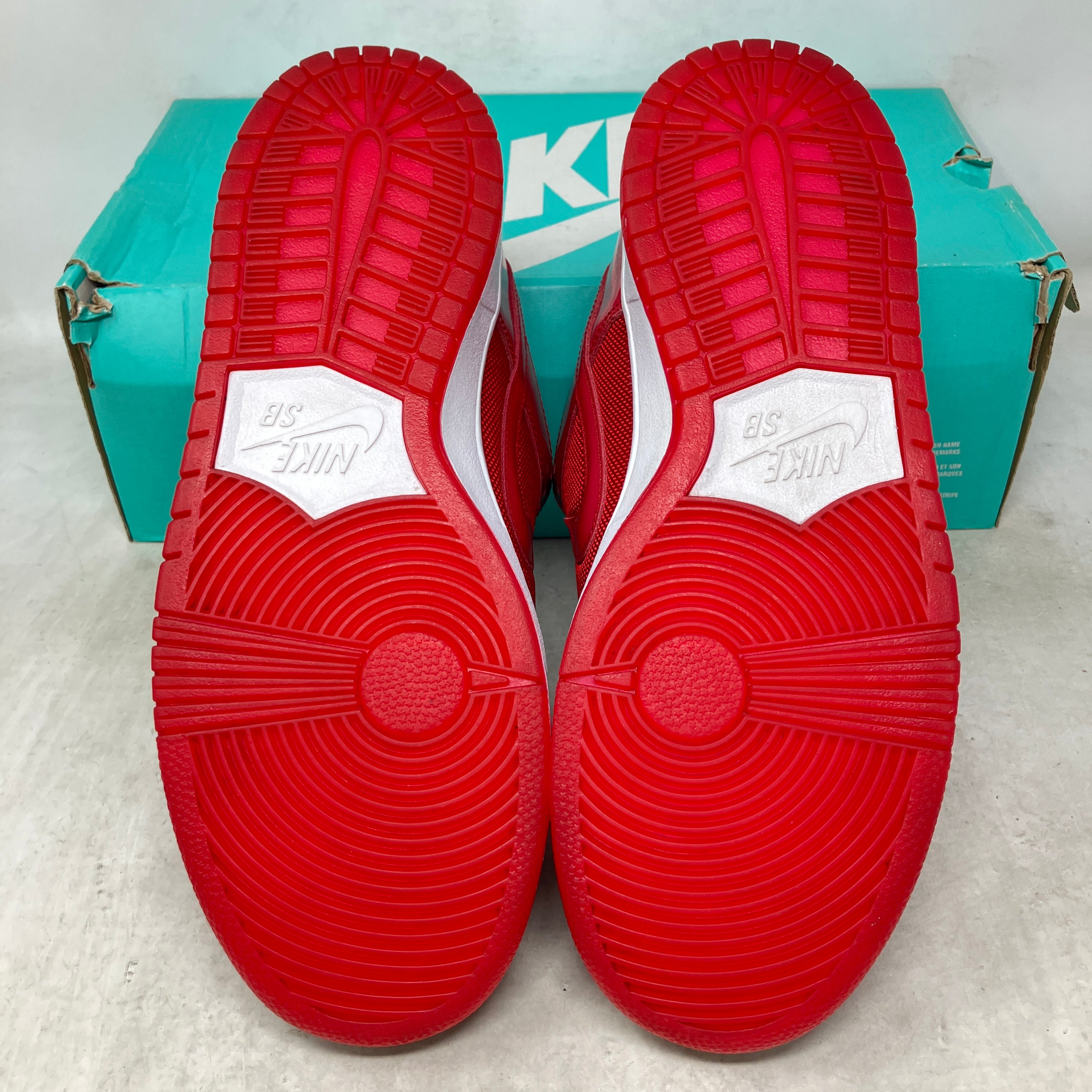 Nike SB Dunk Low Red Patent Leather