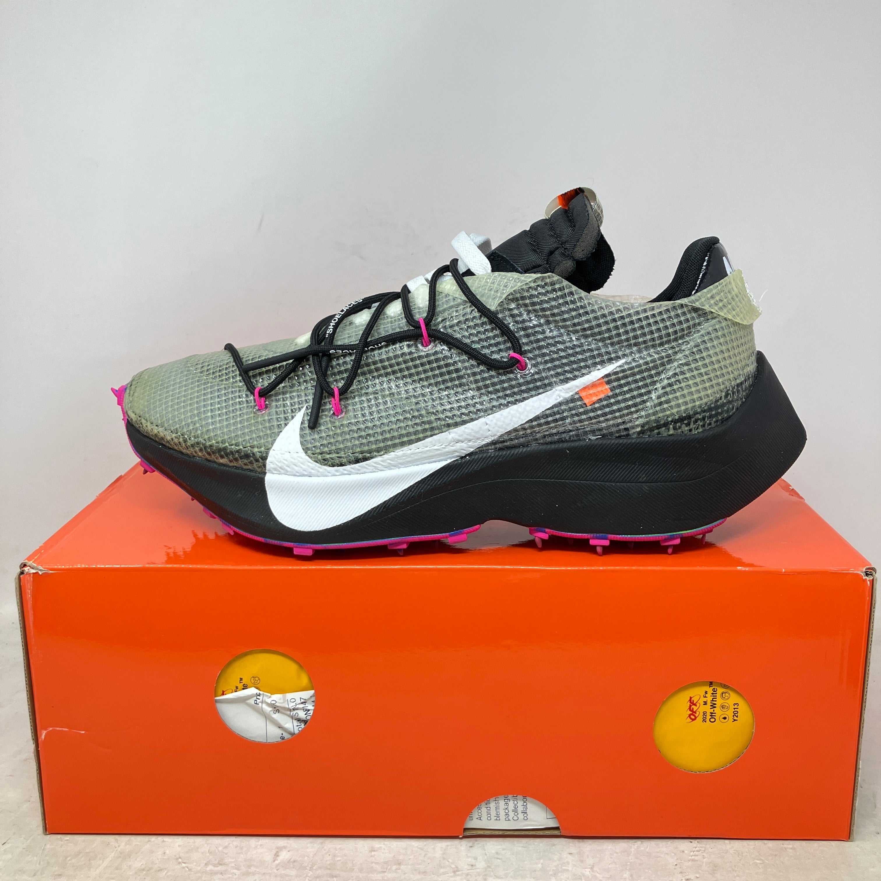 Nike Vapor Street Off-White Black Laser Fuchsia (Women's)