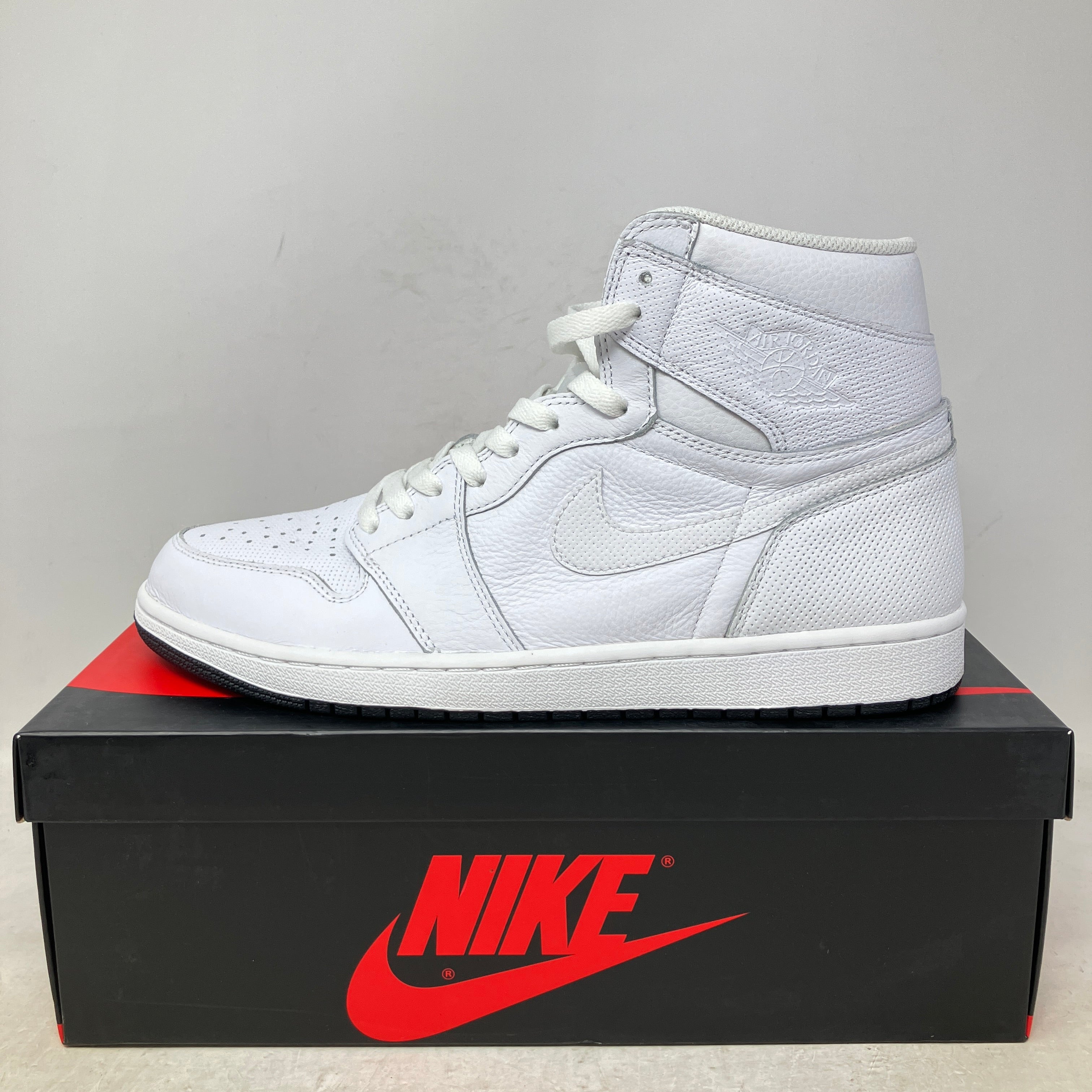 Jordan 1 Retro White Perforated