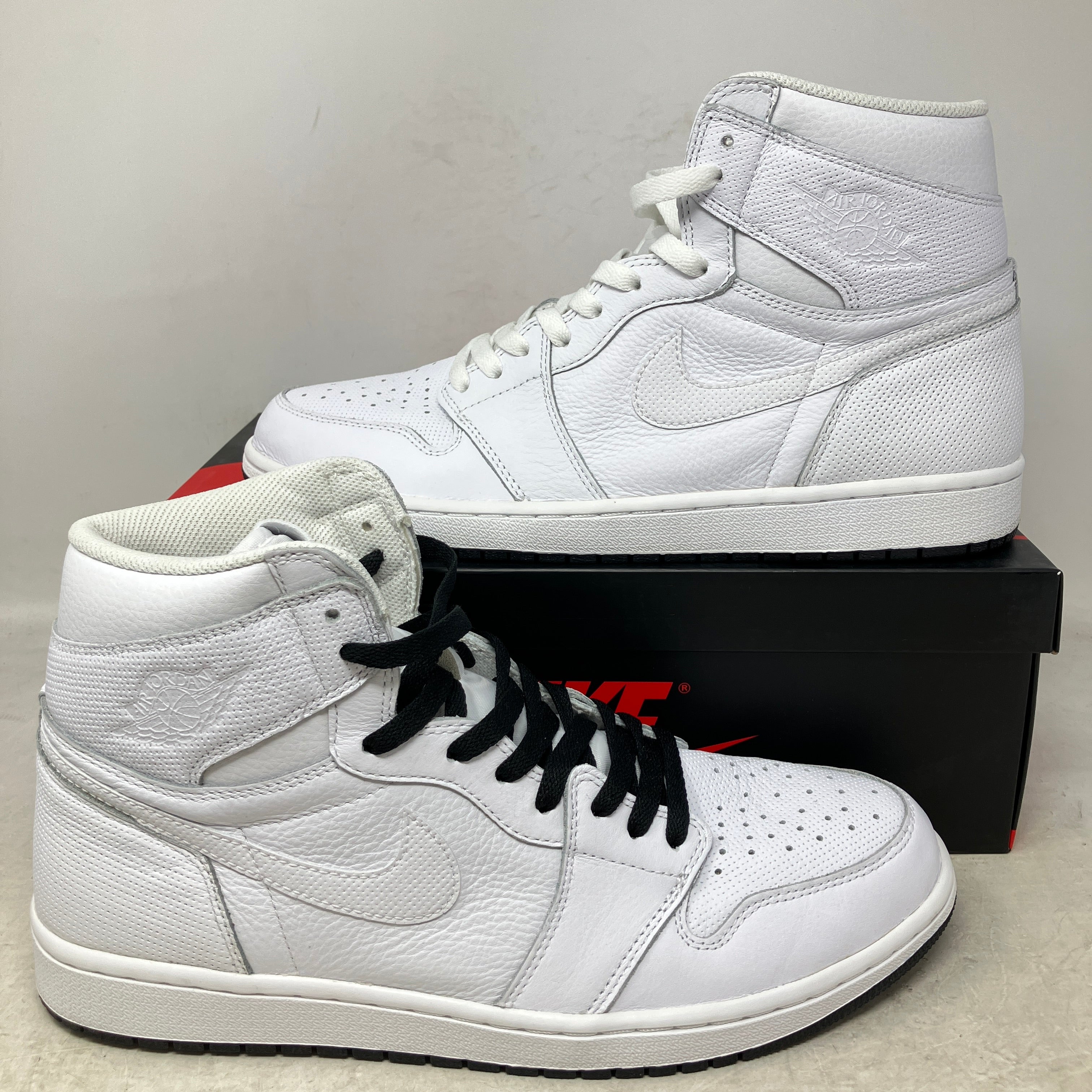 Jordan 1 Retro White Perforated