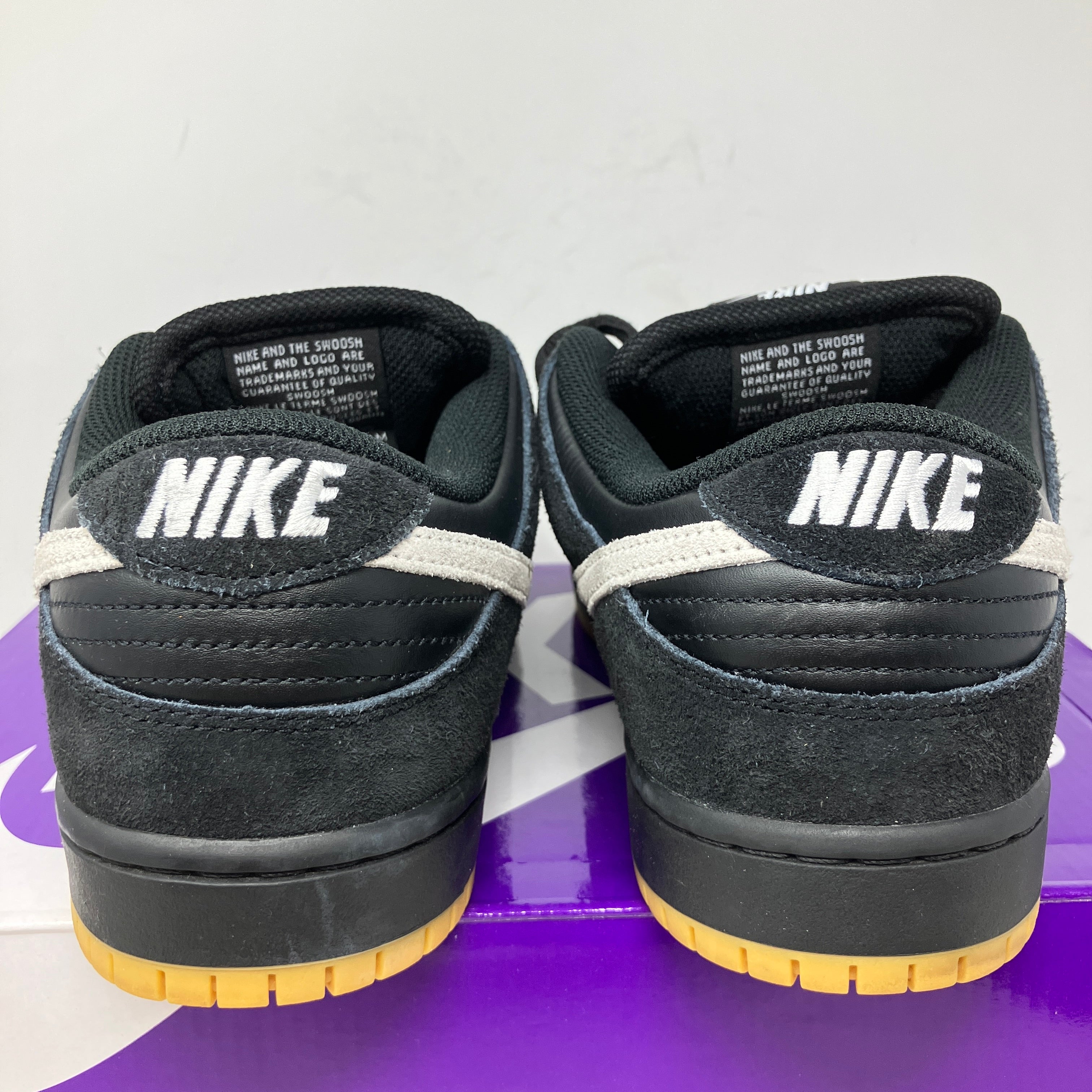 Nike Dunk Low Pro SB Black White Gum