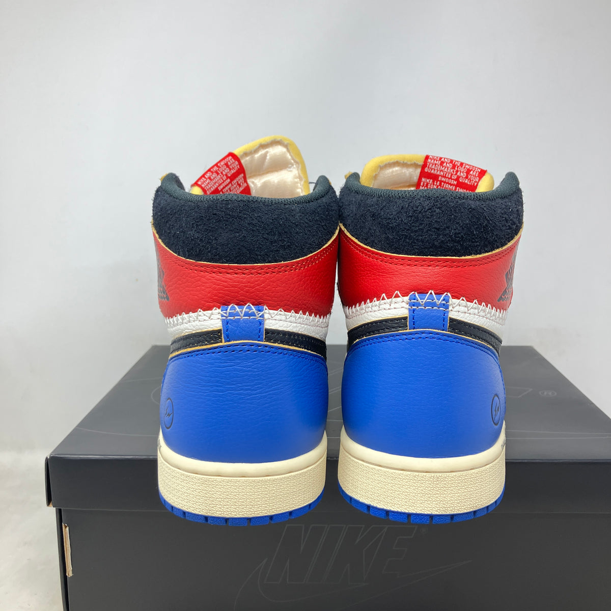 Jordan 1 Retro High OG SP Fragment x Union LA Varsity Red Sport Royal