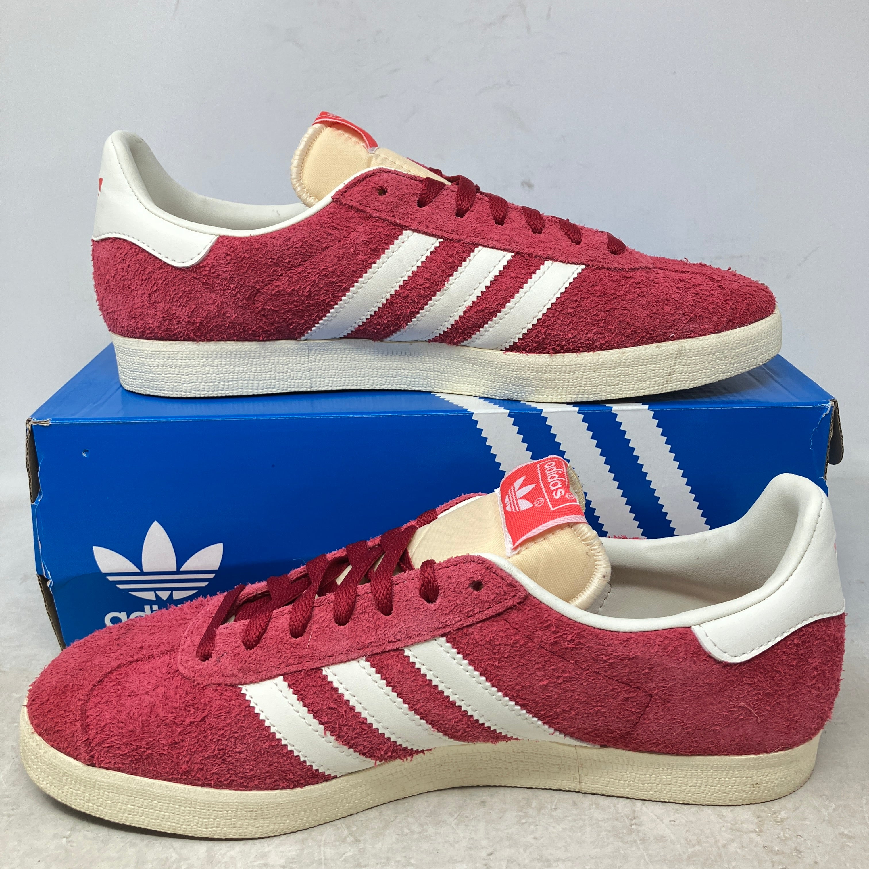 adidas Gazelle Team Victory Red Off White Cream White