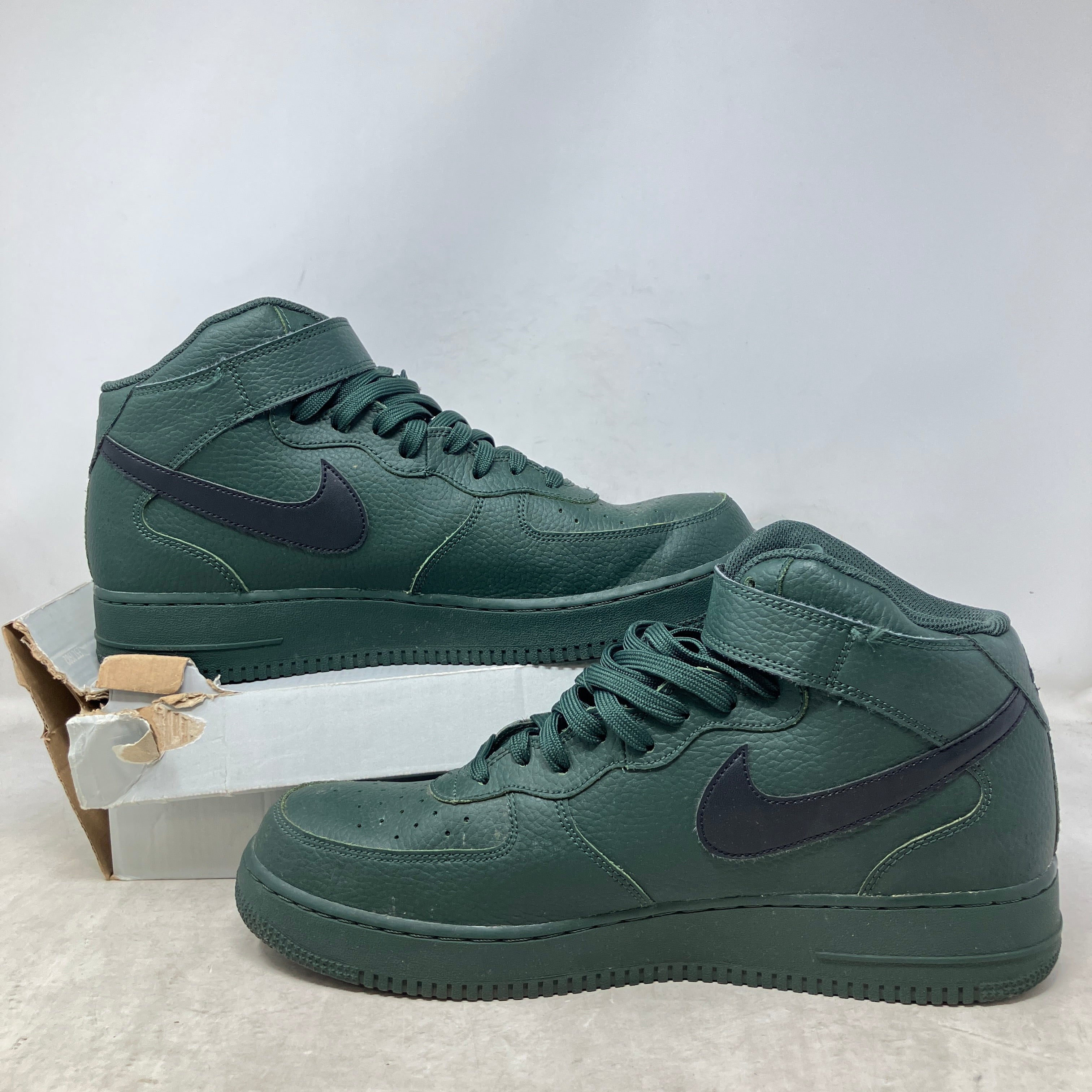 Nike Air Force 1 Mid Grove Green Black
