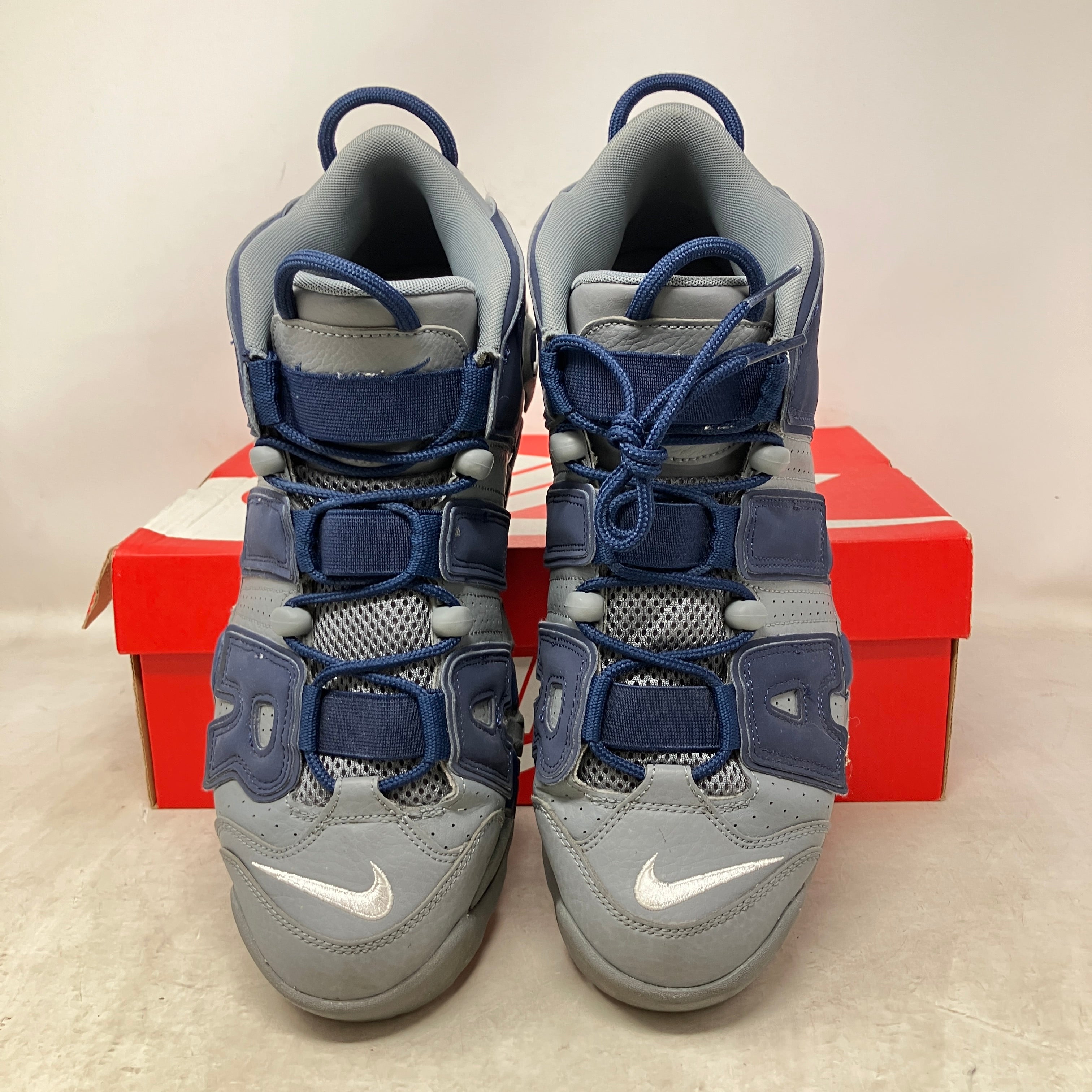 Nike Air More Uptempo Cool Grey Midnight Navy