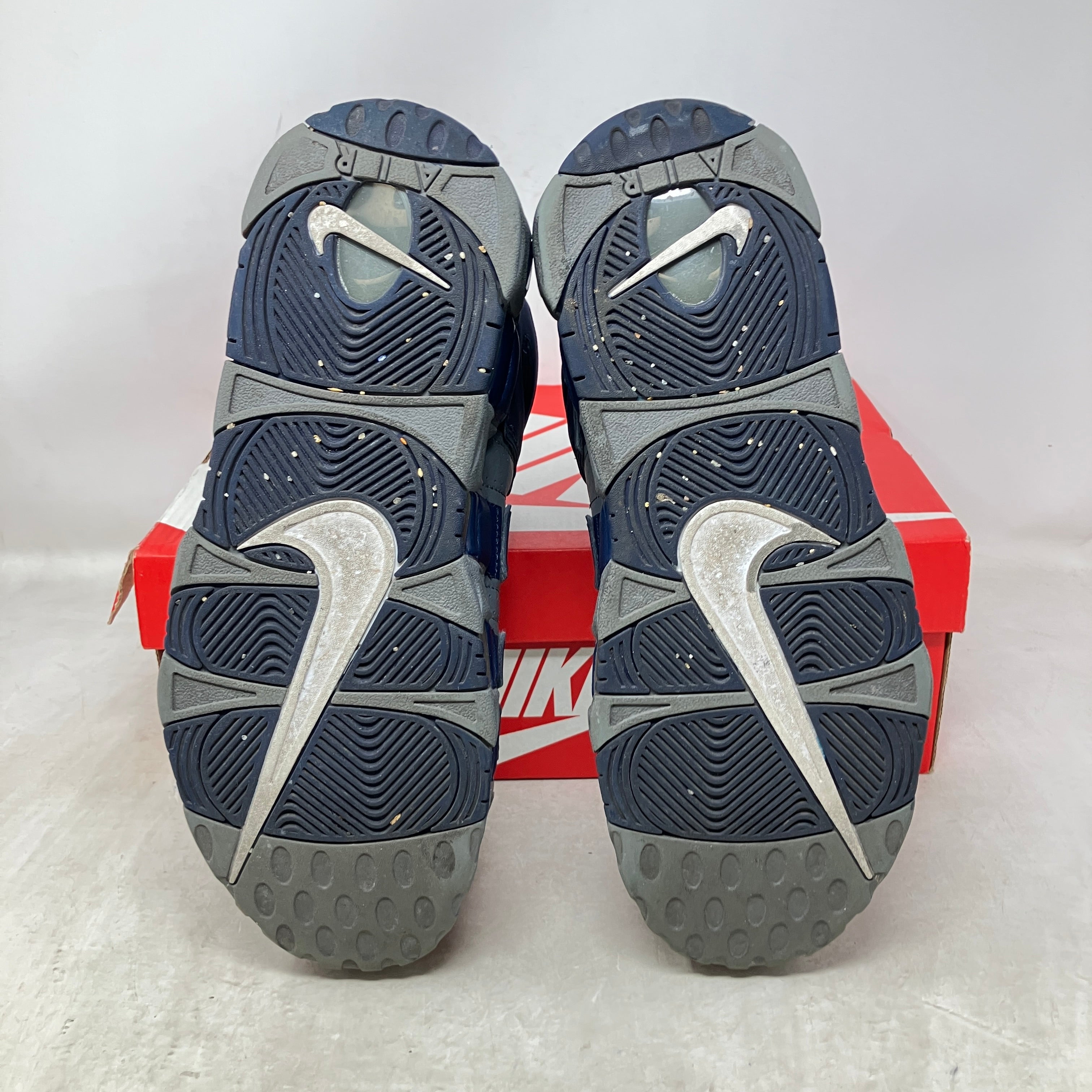 Nike Air More Uptempo Cool Grey Midnight Navy