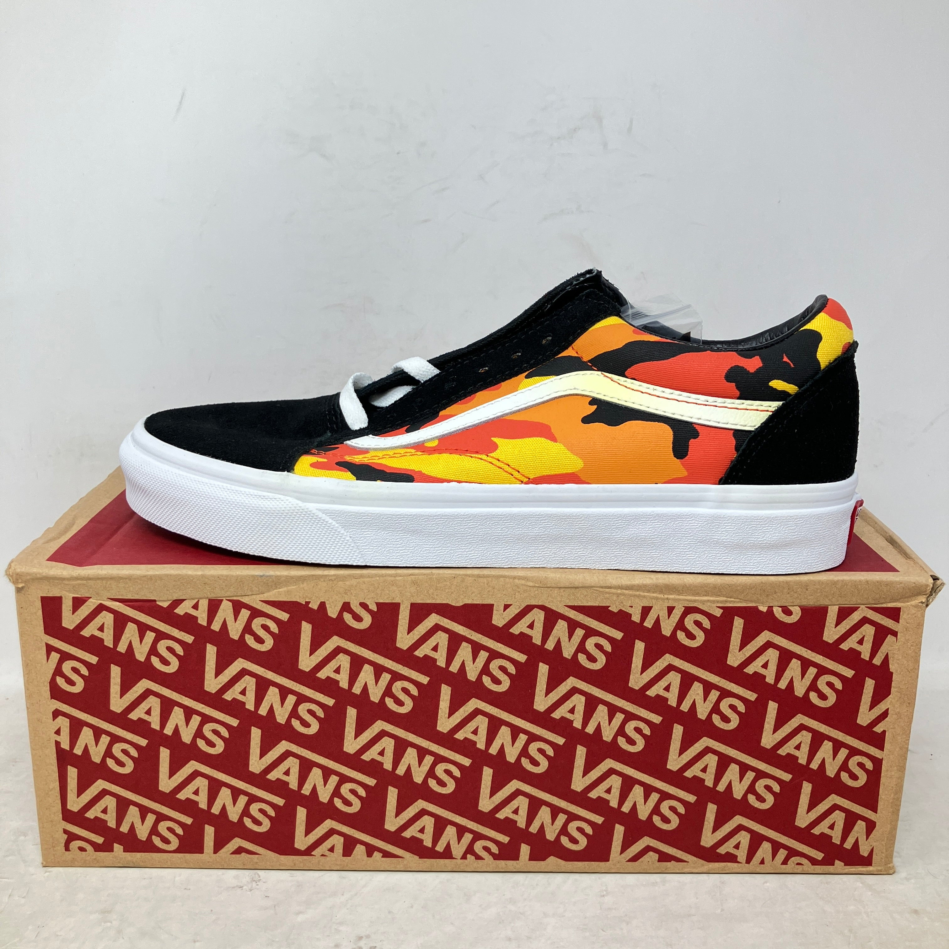 Vans Old Skool Pop Camo Orange