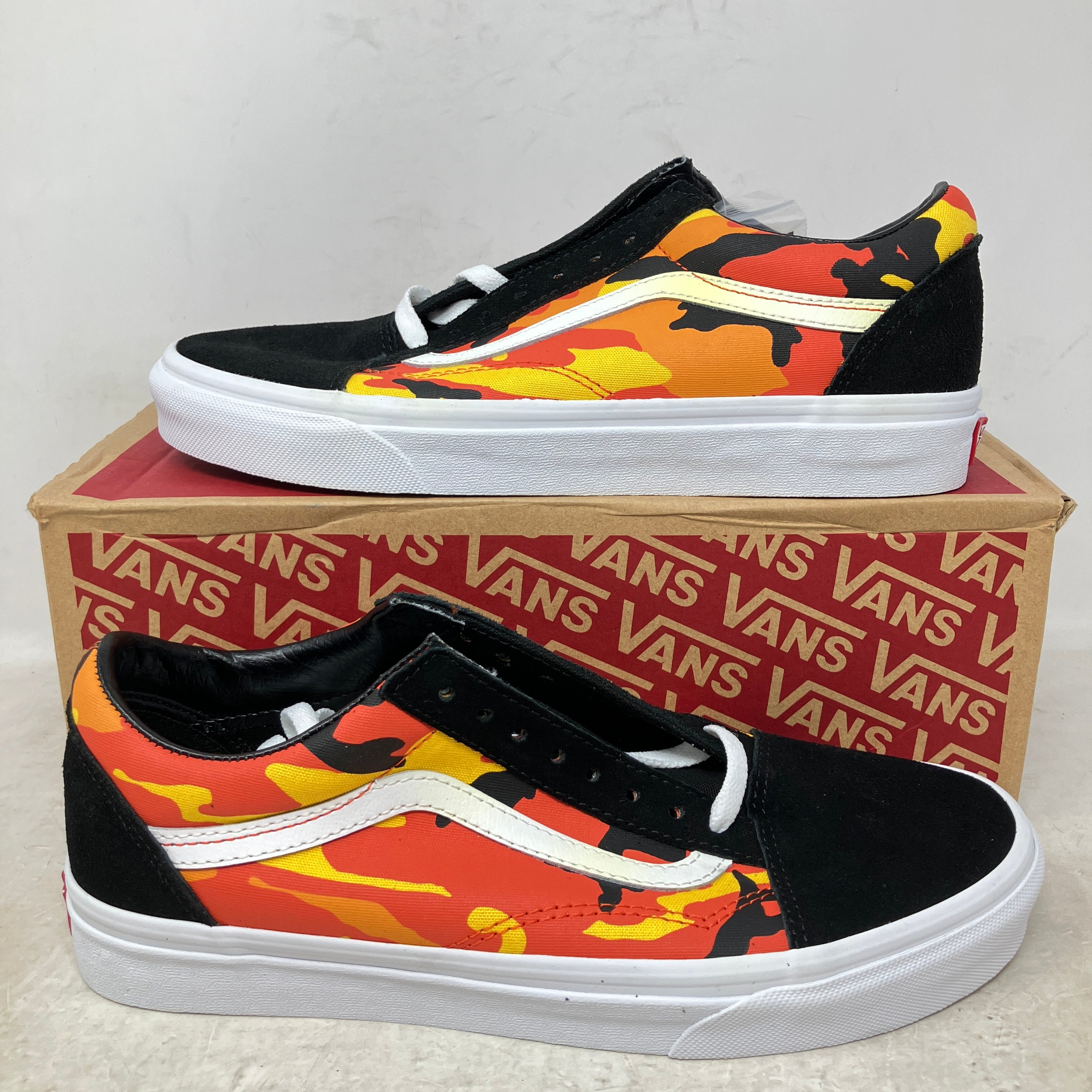 Vans Old Skool Pop Camo Orange