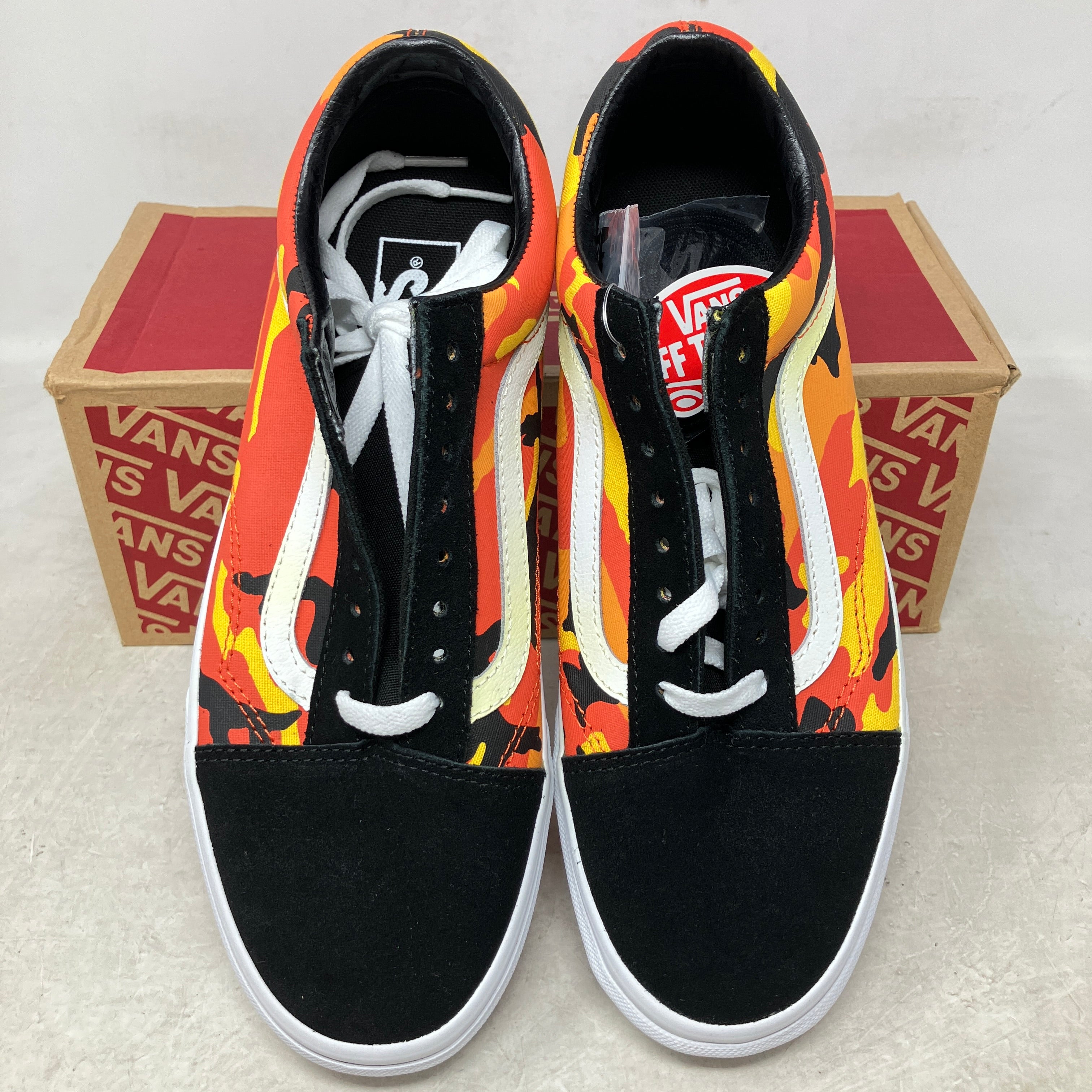 Vans Old Skool Pop Camo Orange