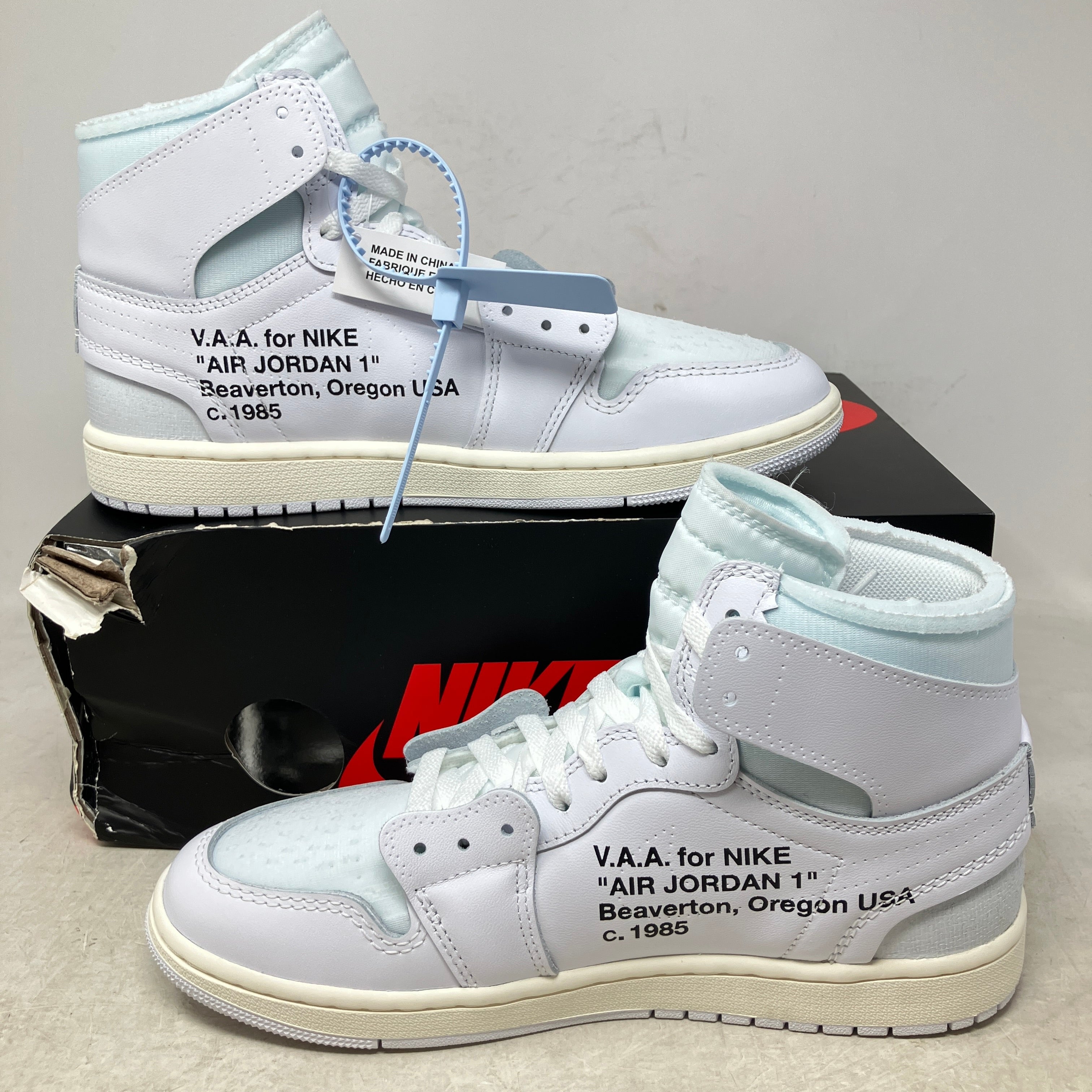 Jordan 1 Retro High Virgil Abloh Archive Alaska