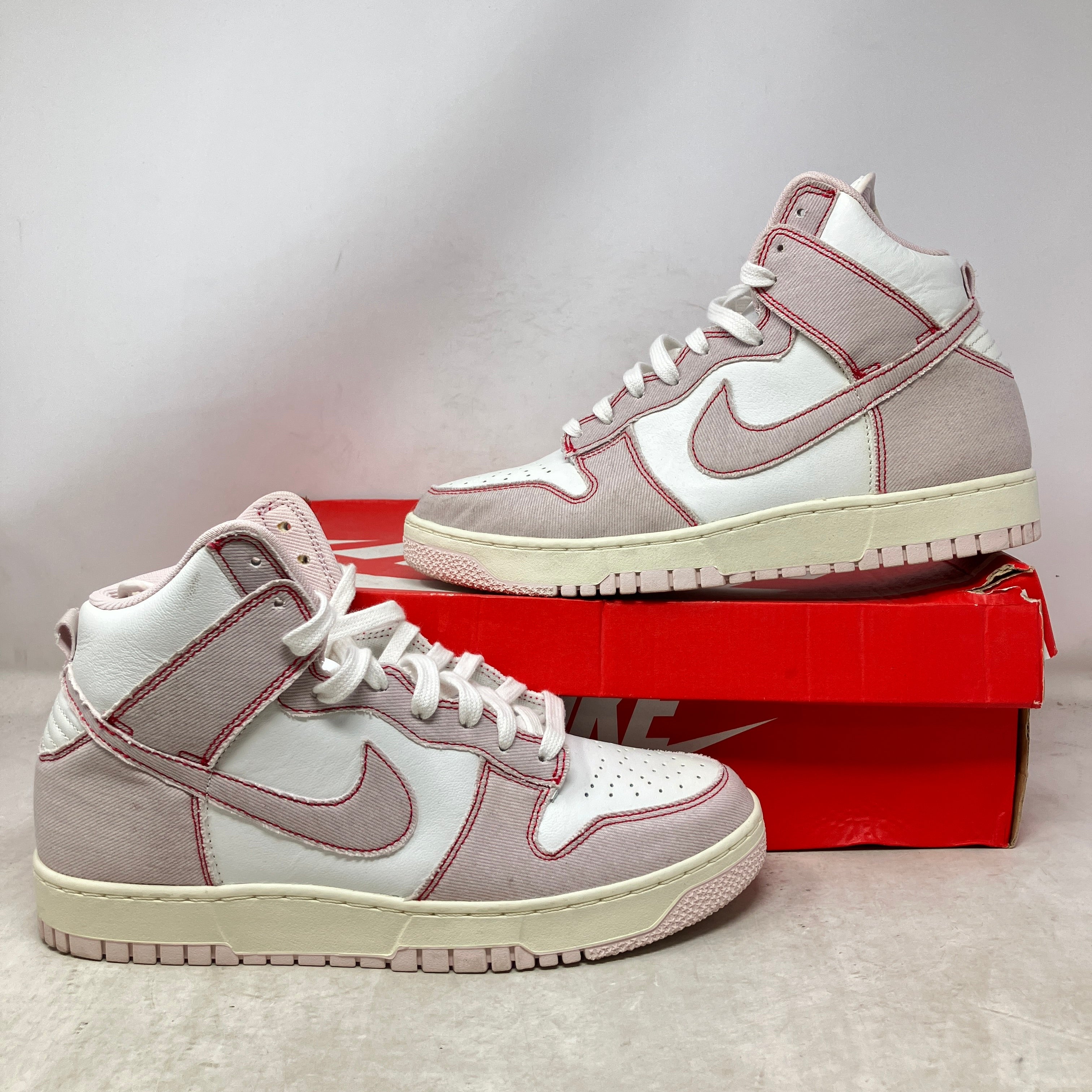 Nike Dunk High 1985 Barely Rose Denim