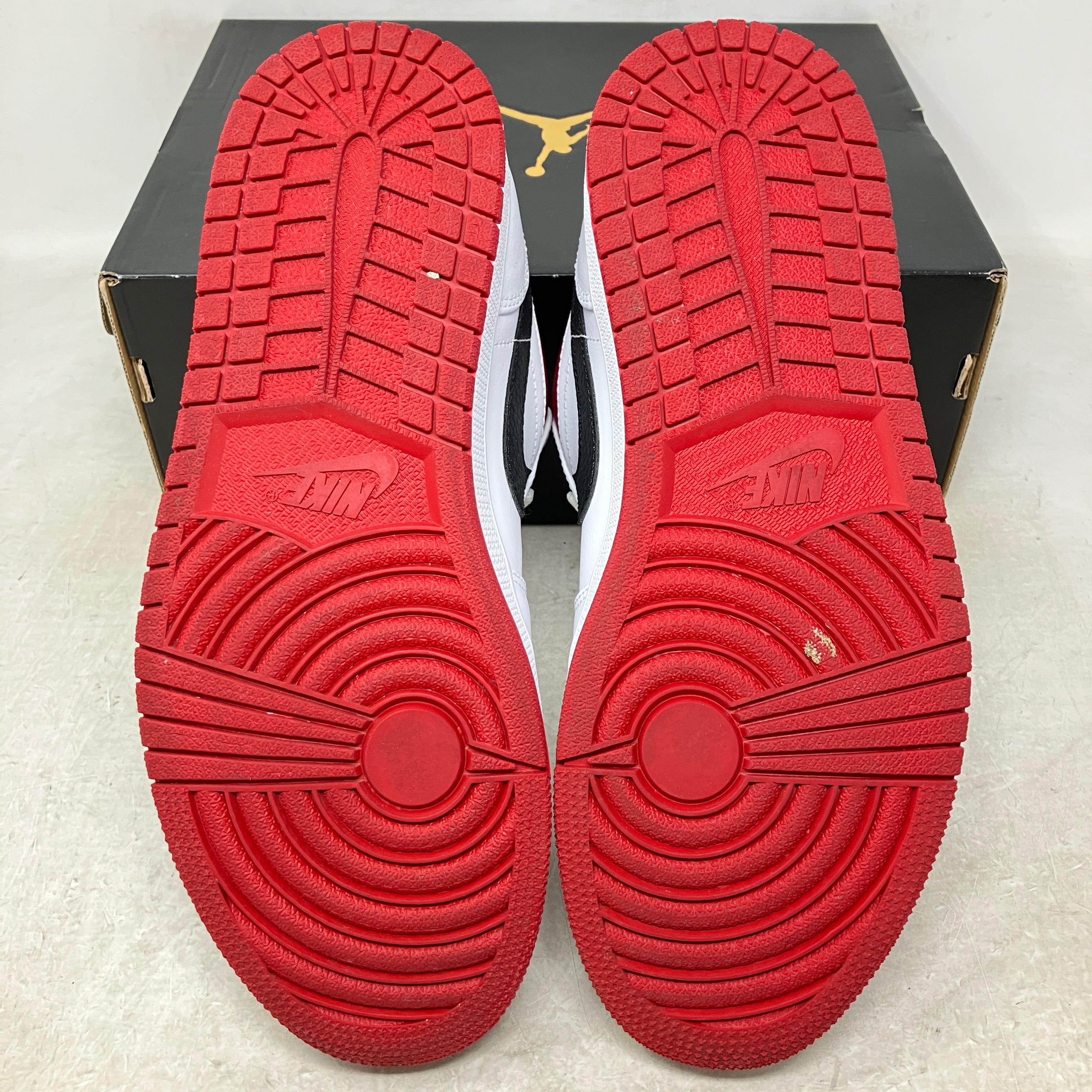 Jordan 1 Low White University Red Black