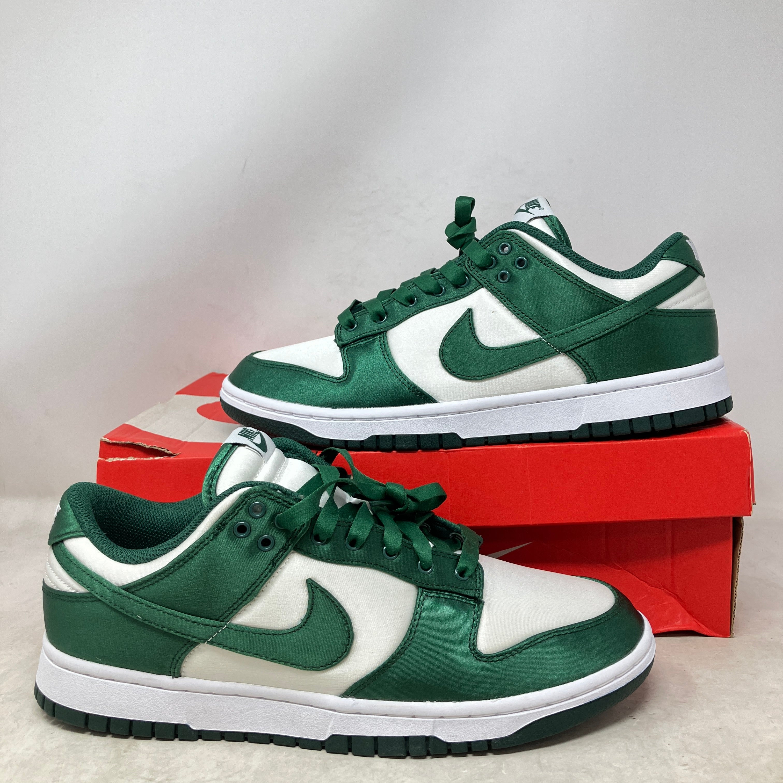 Nike Dunk Low Michigan State Satin (Women's)