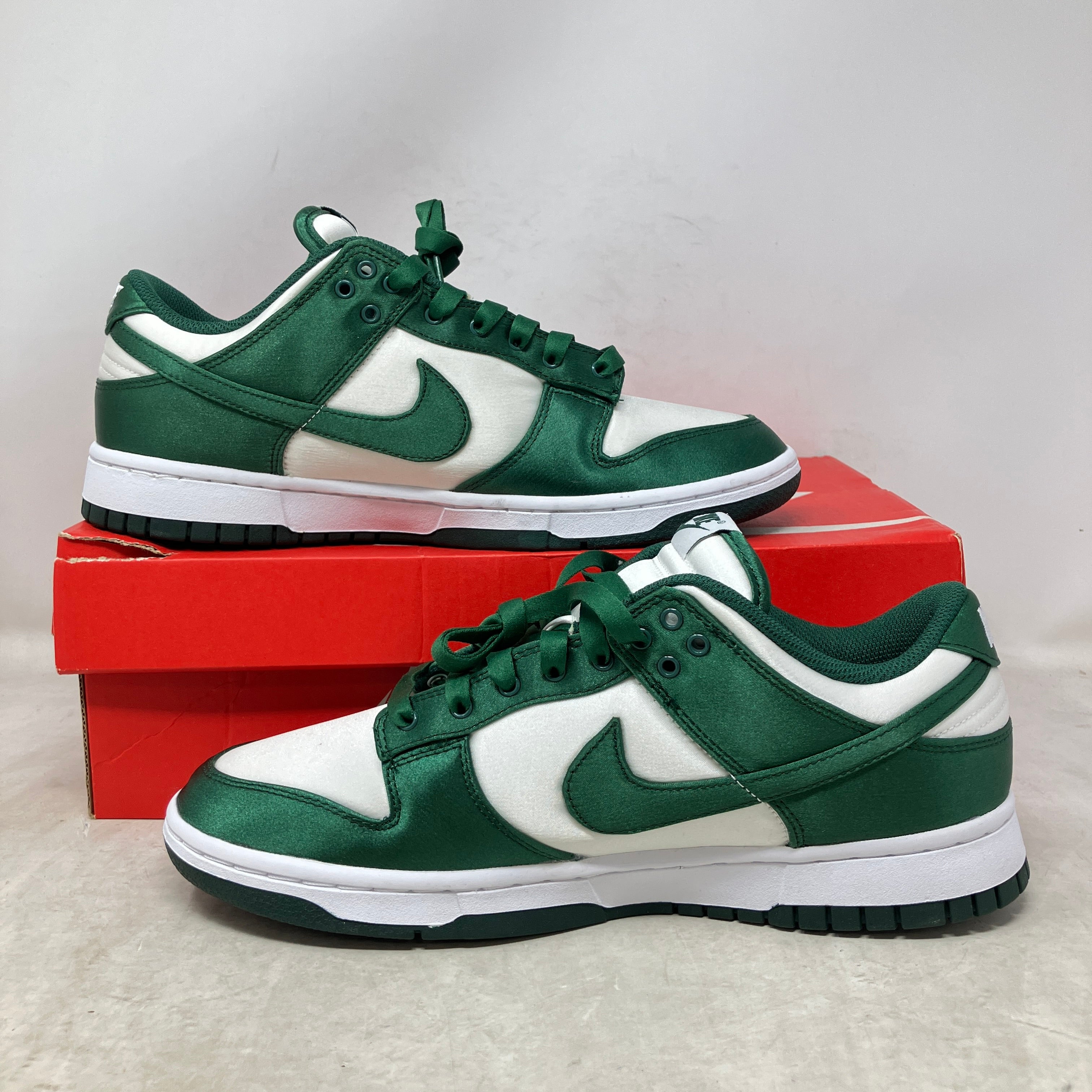 Nike Dunk Low Michigan State Satin (Women's)