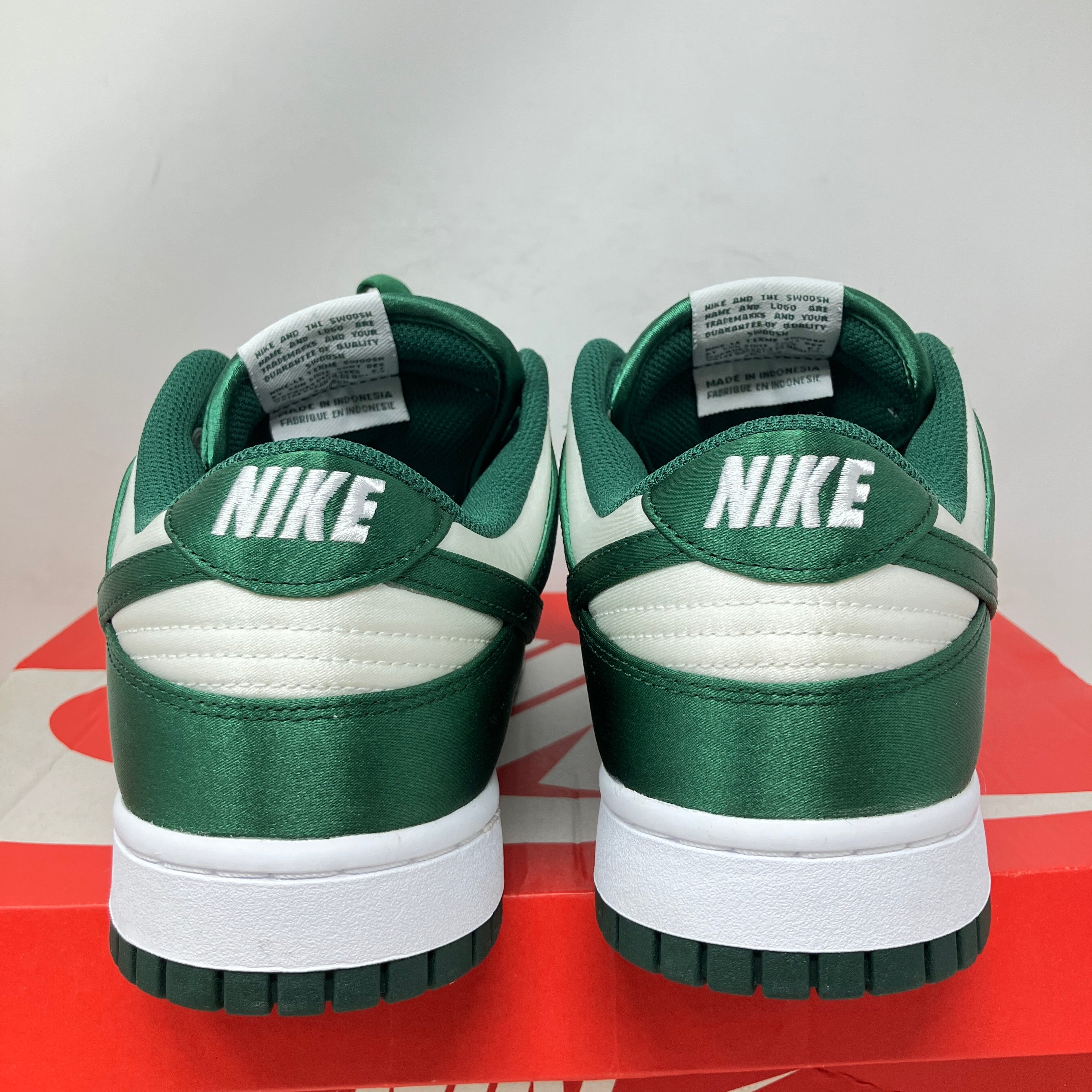 Nike Dunk Low Michigan State Satin (Women's)