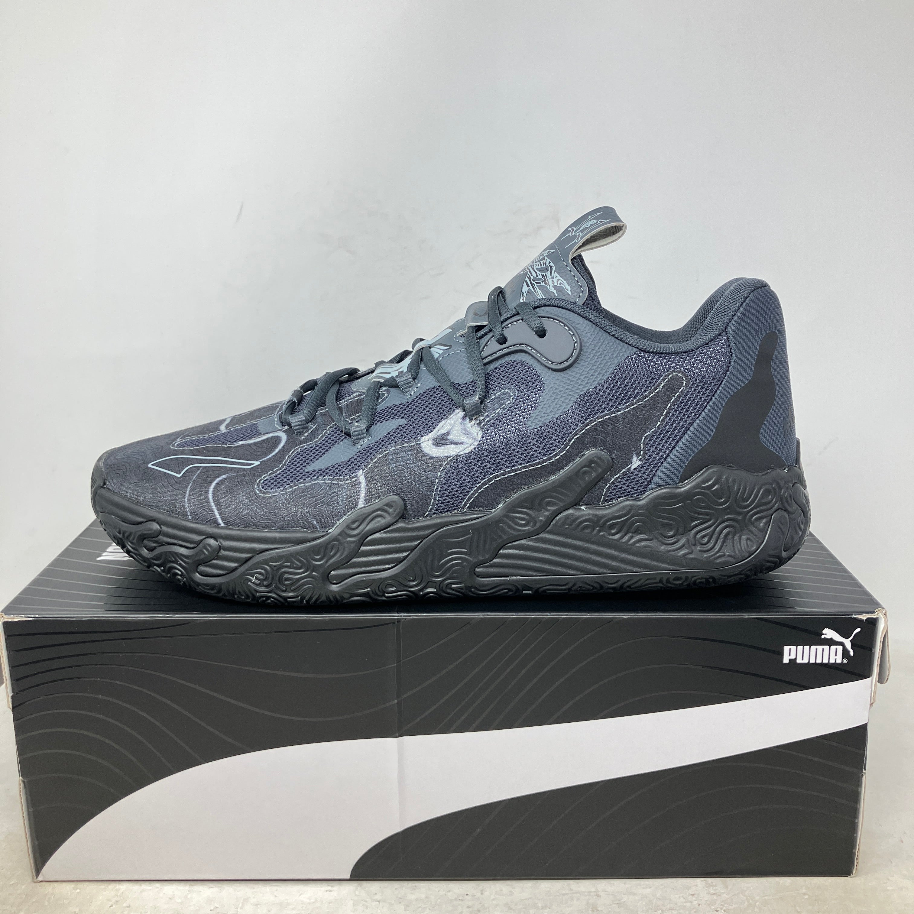 Puma LaMelo Ball MB.03 Lo Black Strong Grey