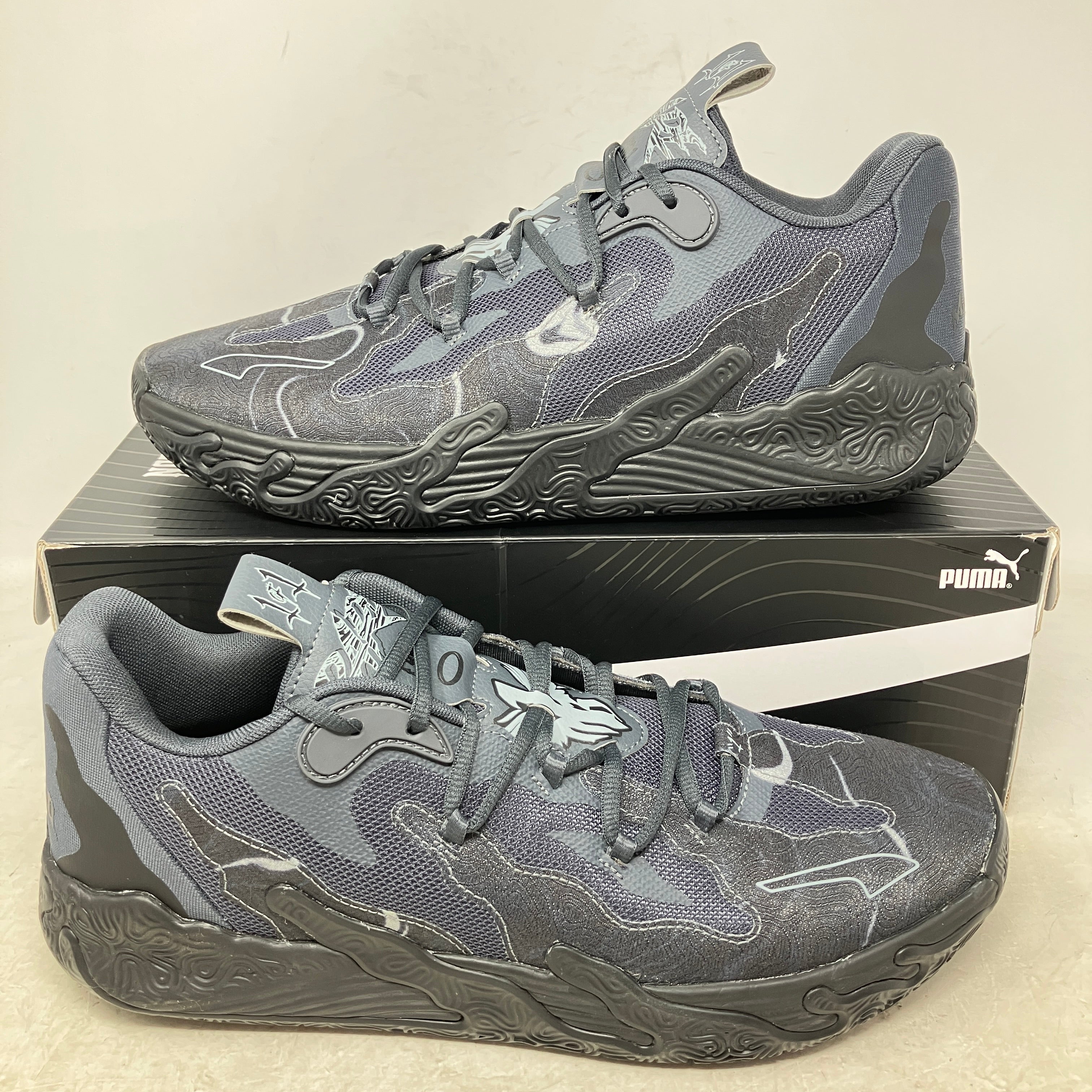 Puma LaMelo Ball MB.03 Lo Black Strong Grey