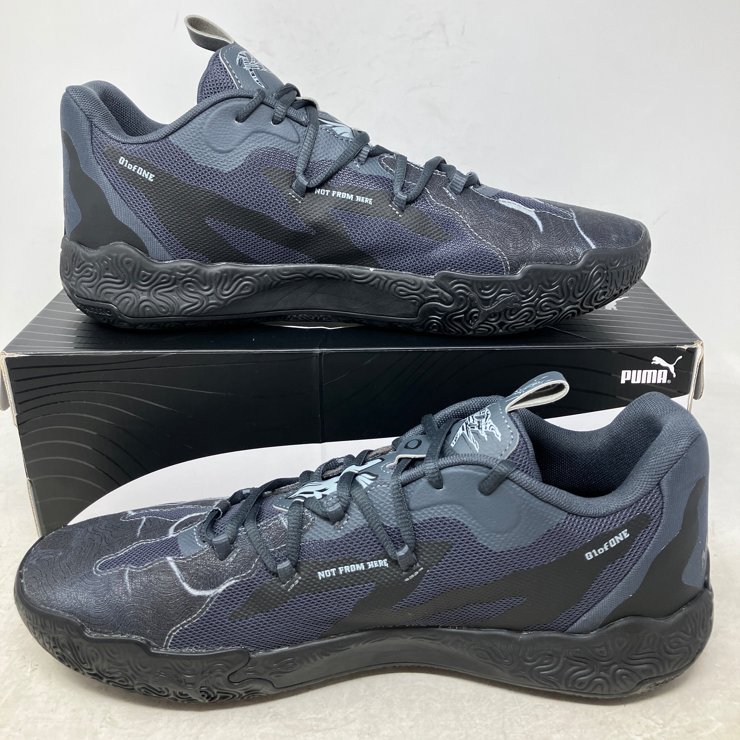 Puma LaMelo Ball MB.03 Lo Black Strong Grey