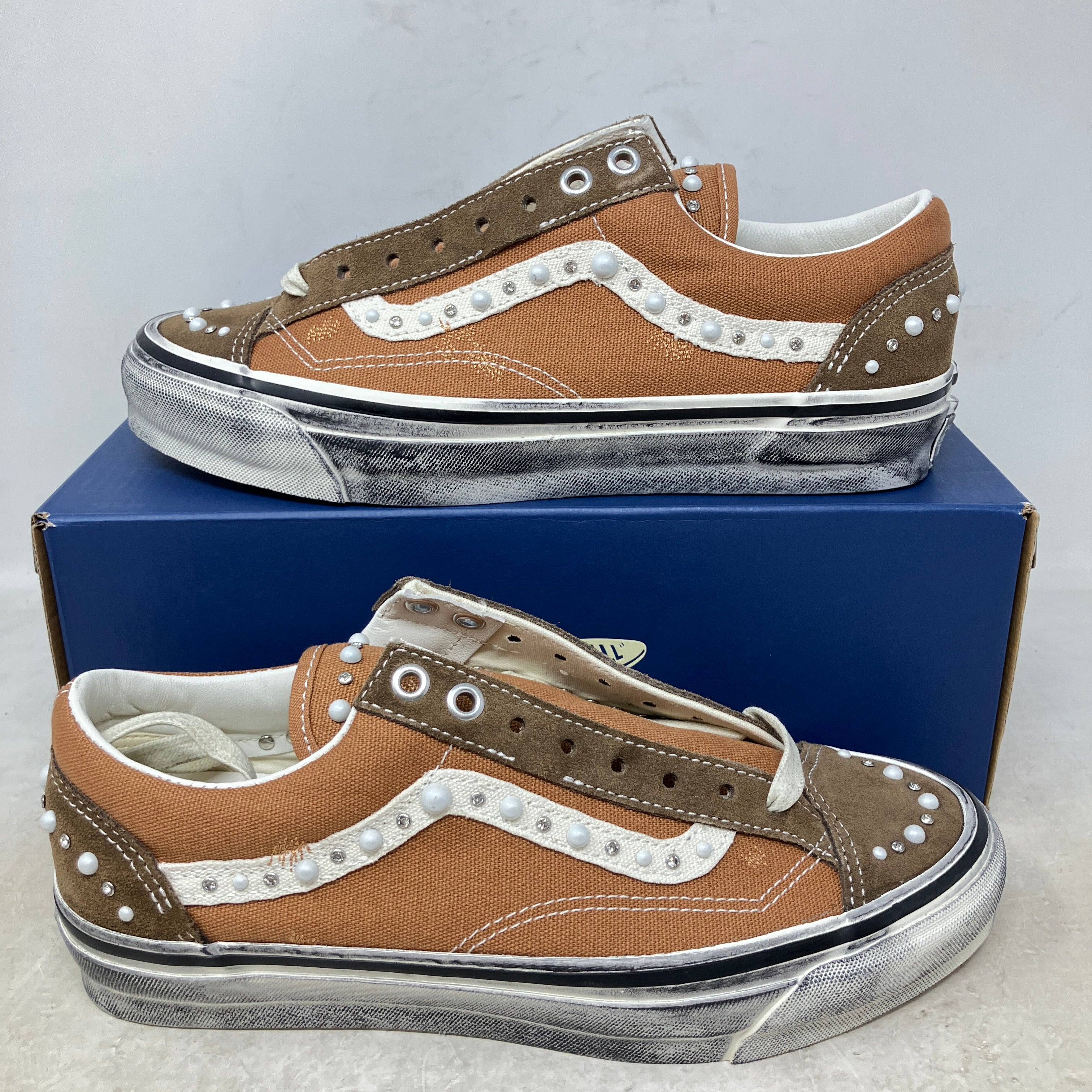 Vans LX Old Skool 36 Pearlized Pack Vintage Cocoa Brown