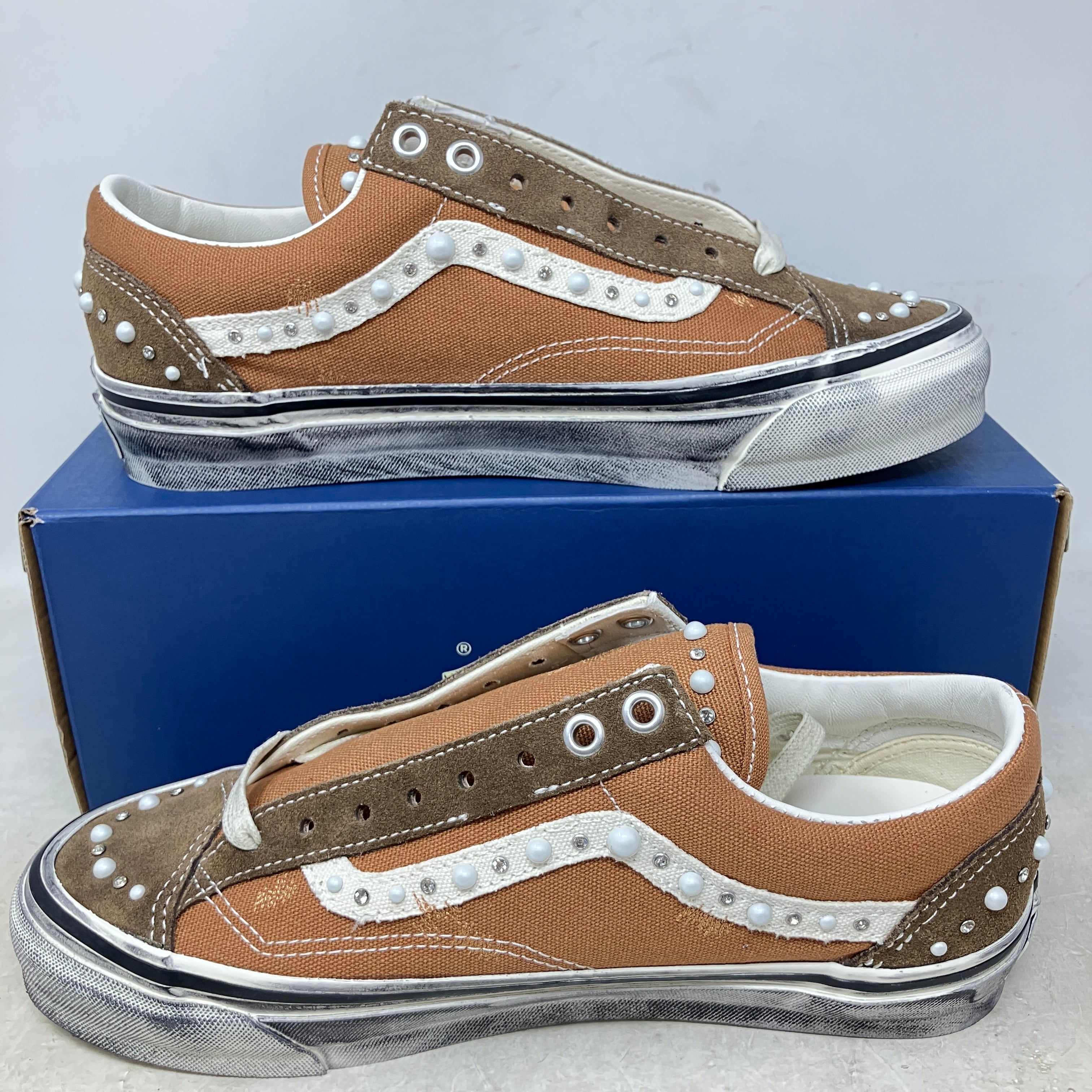 Vans LX Old Skool 36 Pearlized Pack Vintage Cocoa Brown