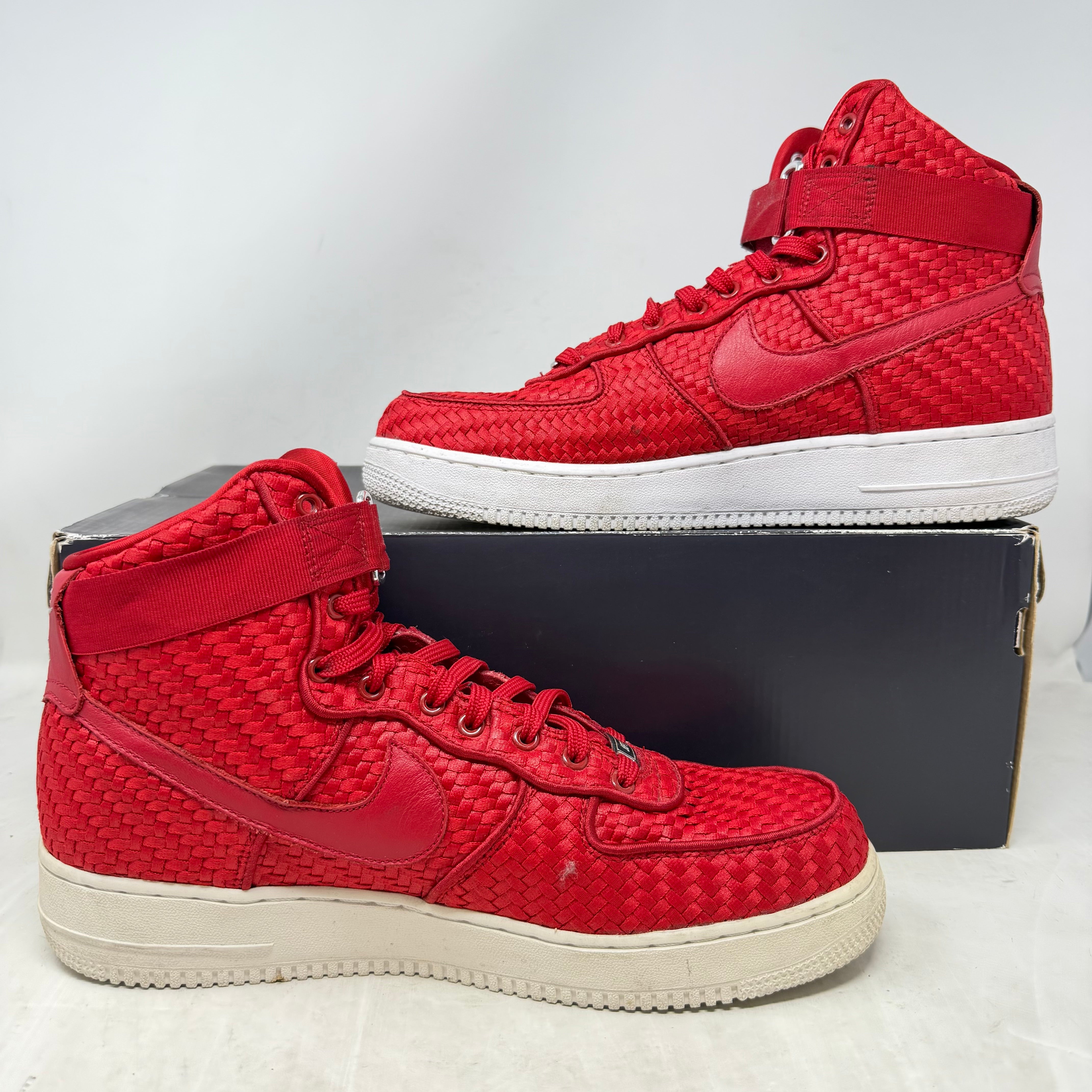 Nike Air Force 1 High Woven Gym Red