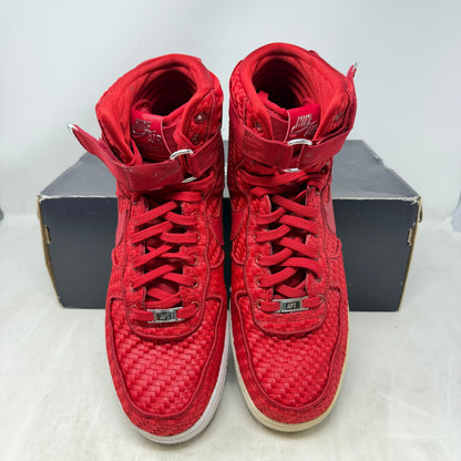 Nike Air Force 1 High Woven Gym Red