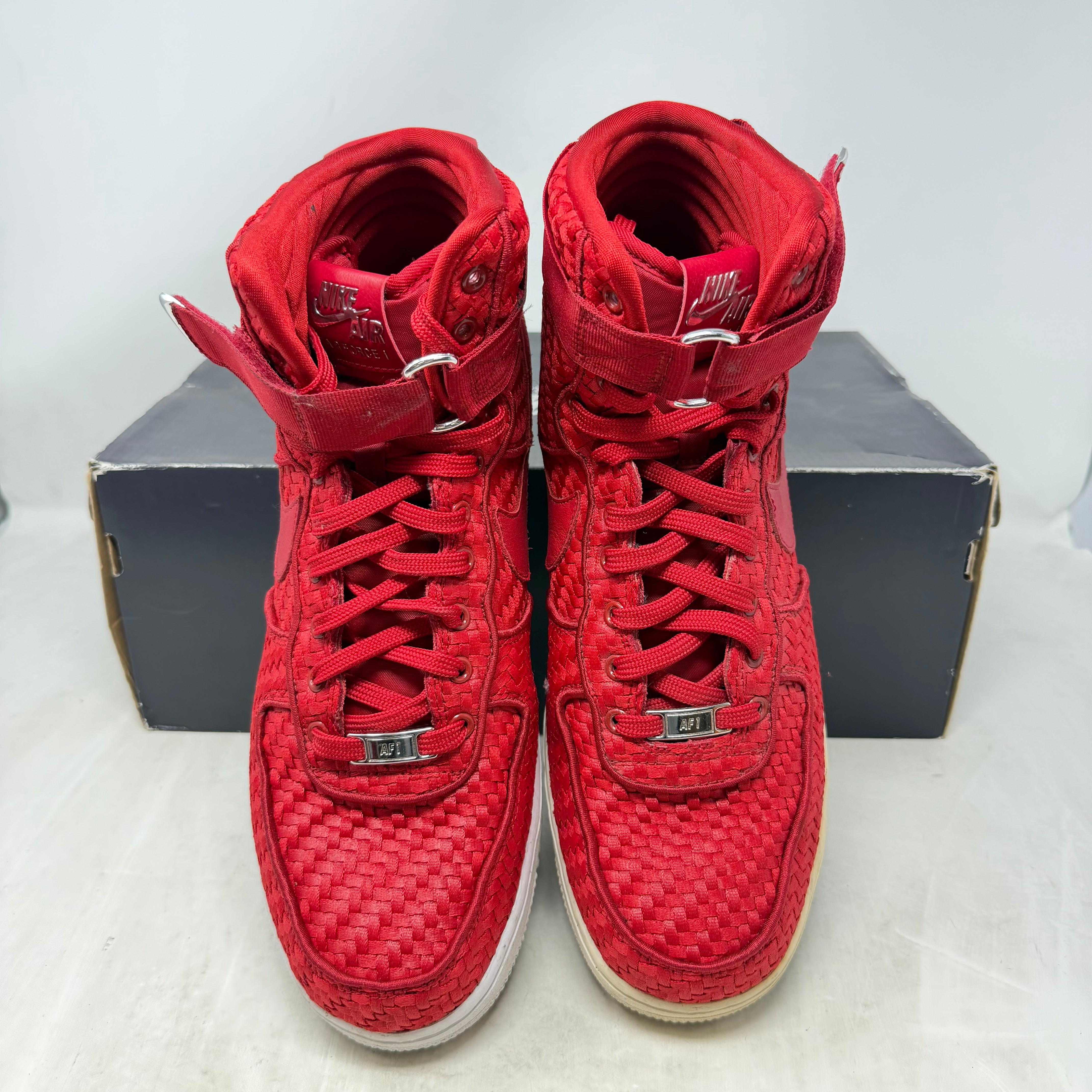 Nike Air Force 1 High Woven Gym Red