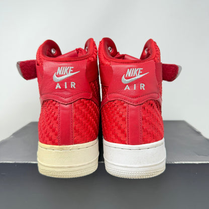Nike Air Force 1 High Woven Gym Red