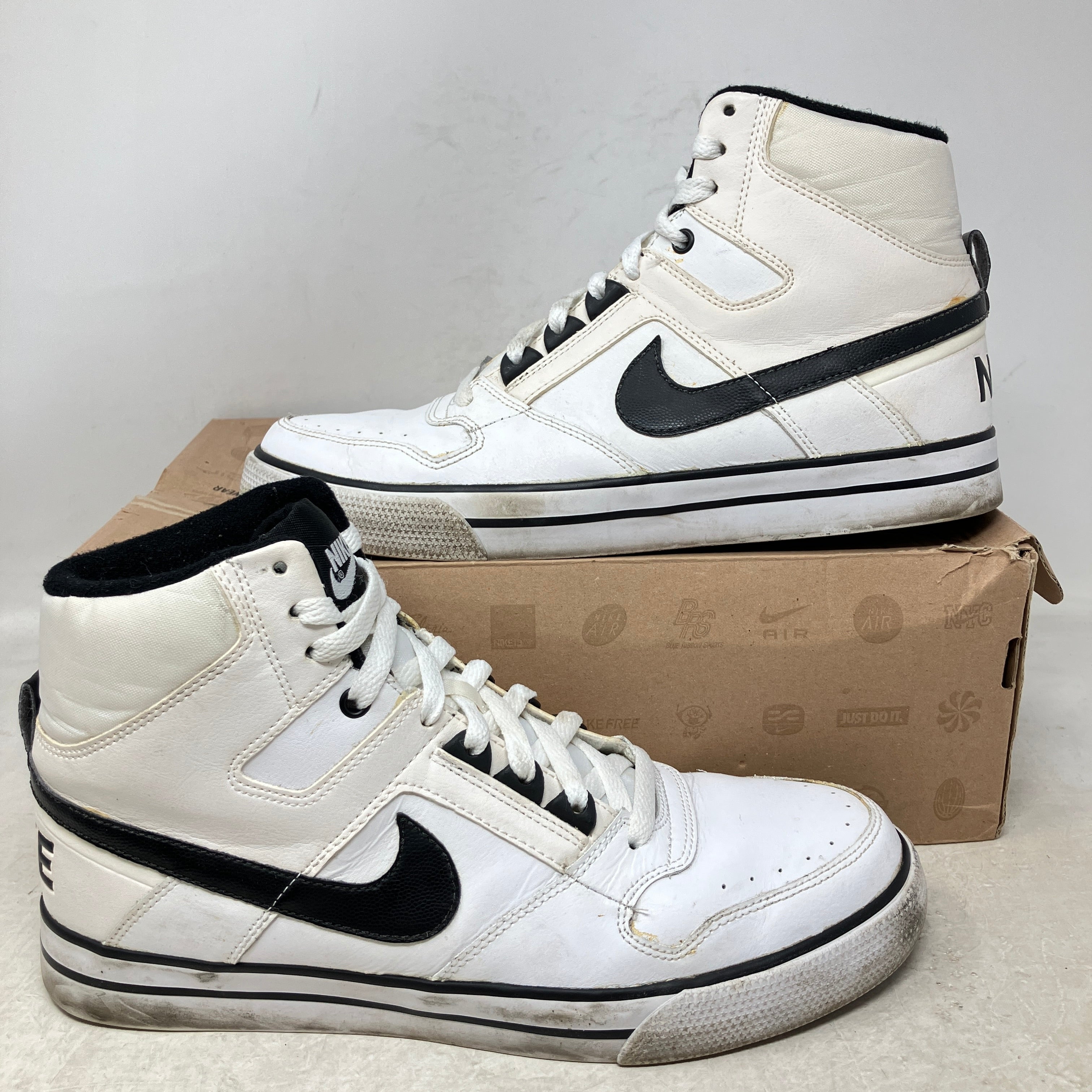 Nike Delta Force High AC White Black