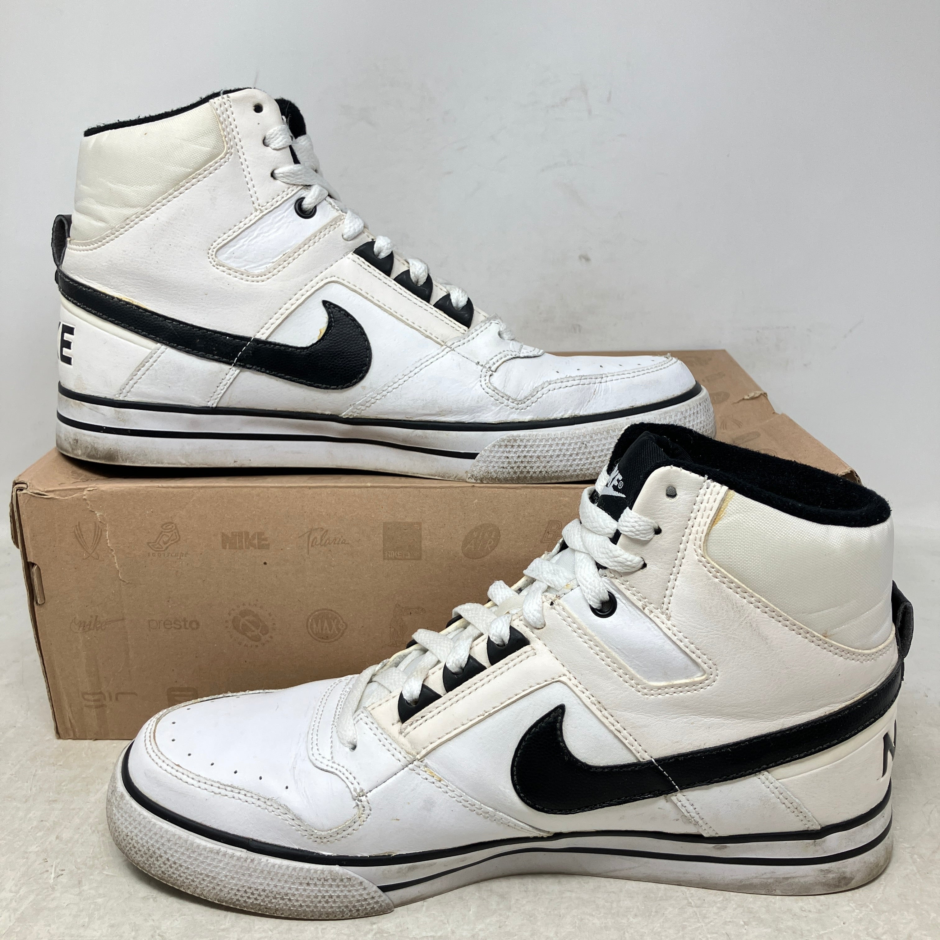 Nike Delta Force High AC White Black