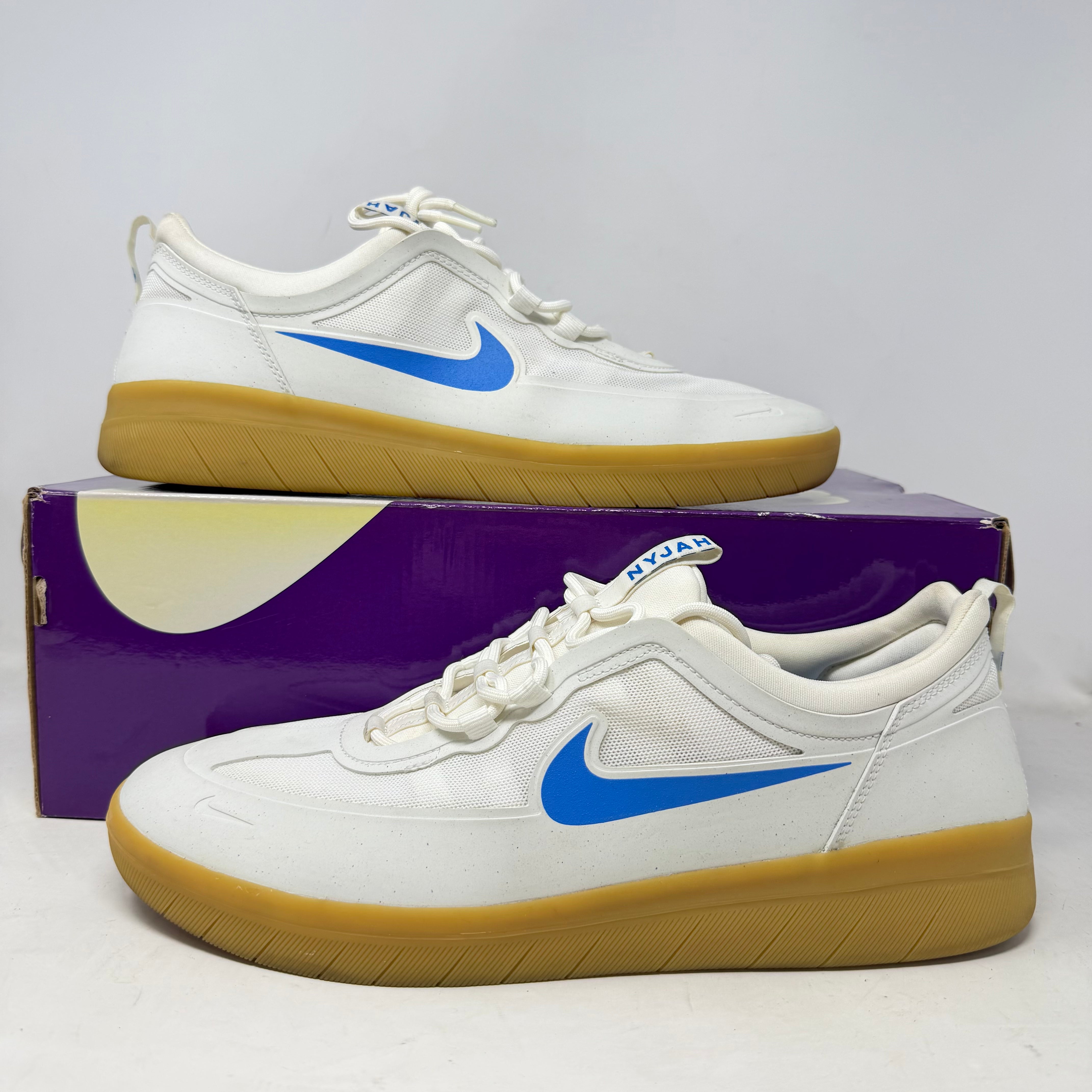 Nike SB Nyjah Free 2 White Light Photo Blue Gum