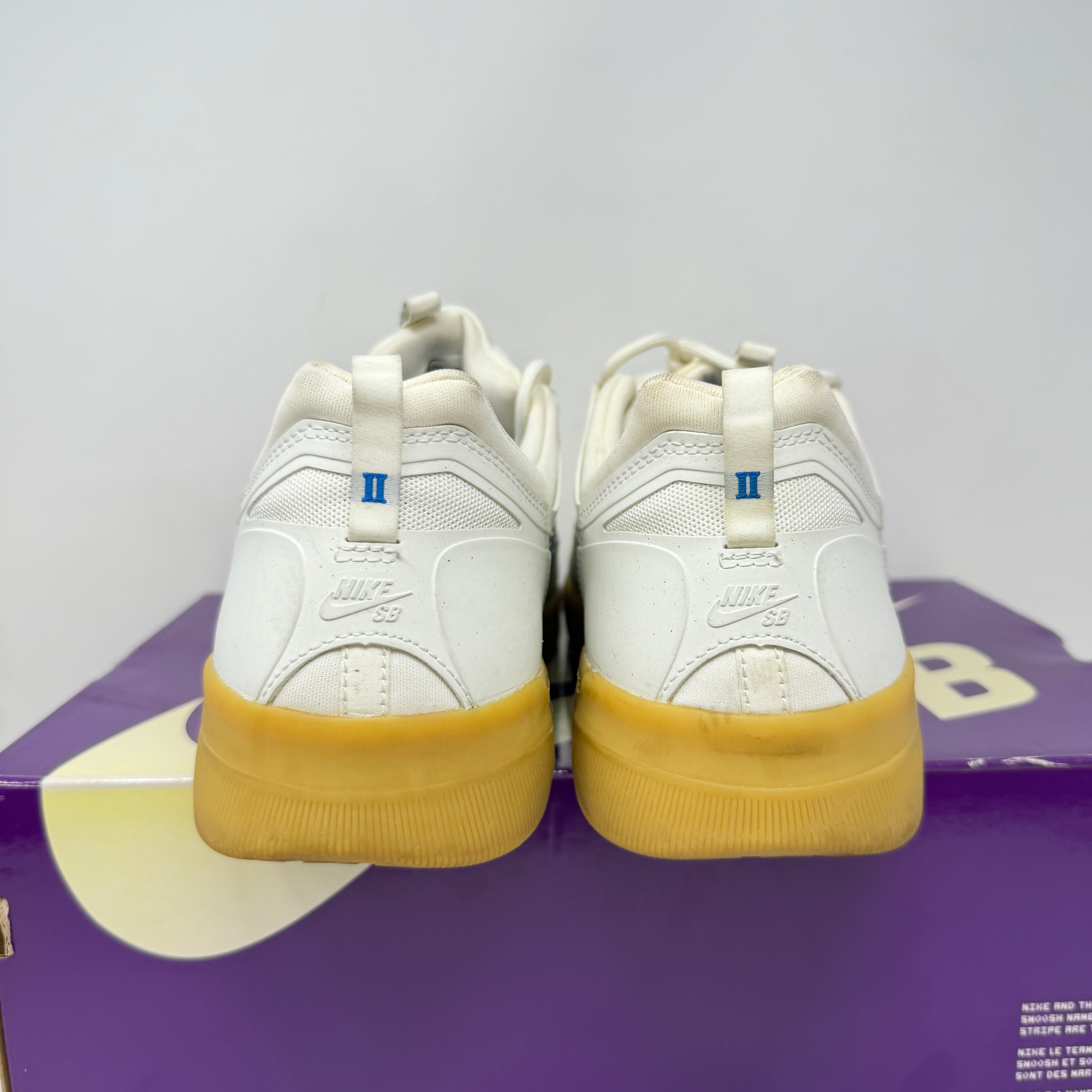Nike SB Nyjah Free 2 White Light Photo Blue Gum