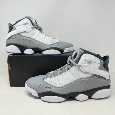 Jordan 6 Rings White Particle Grey Dutch Blue