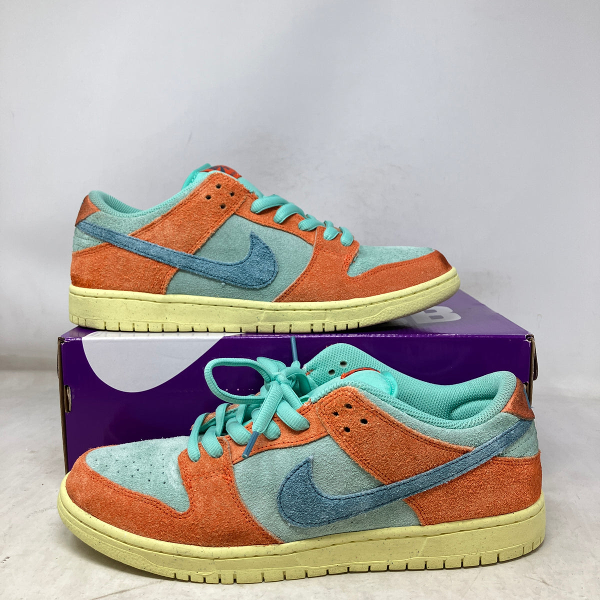 Nike SB Dunk Low Orange Emerald Rise