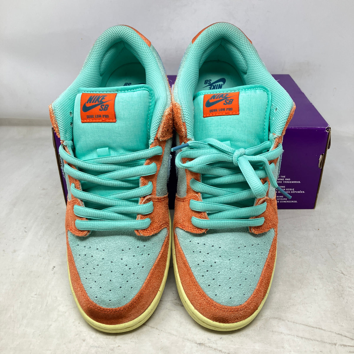Nike SB Dunk Low Orange Emerald Rise
