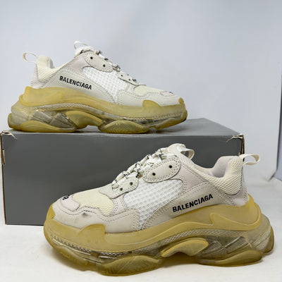 Balenciaga Triple S Clear Sole White (Women's)
