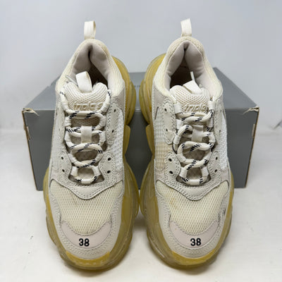Balenciaga Triple S Clear Sole White (Women's)