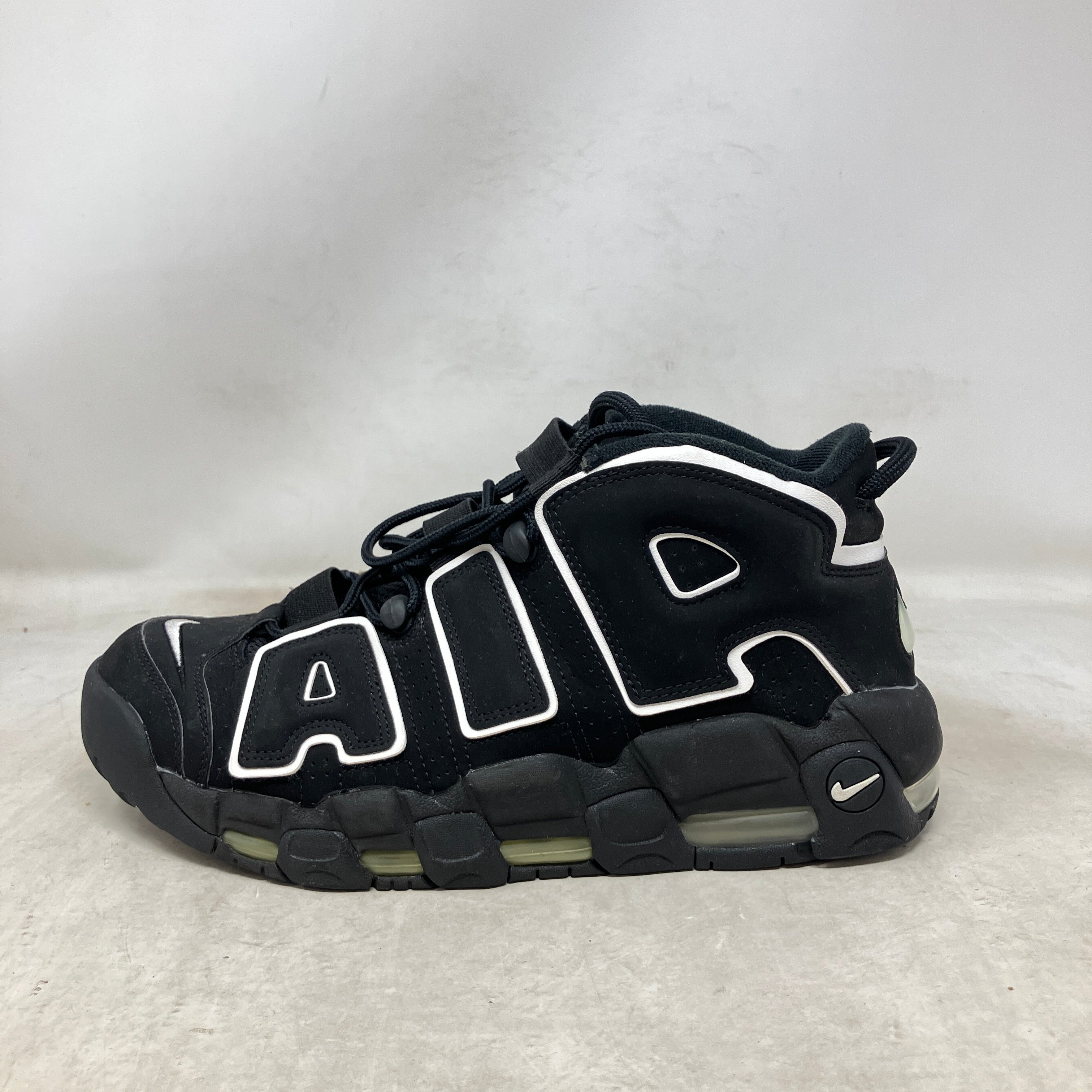 Nike Air More Uptempo Black White
