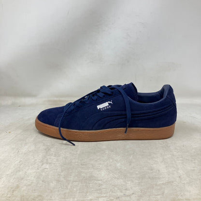 Puma Suede Dark Blue Tan