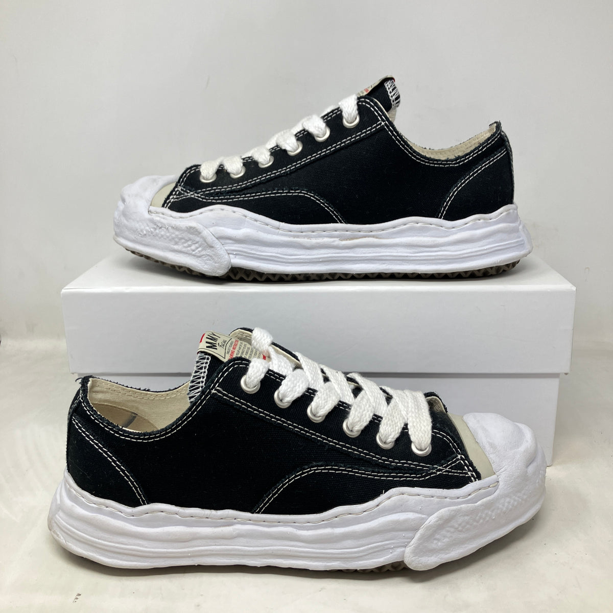 Maison Mihara Yasuhiro Hank OG Sole Canvas Low Black