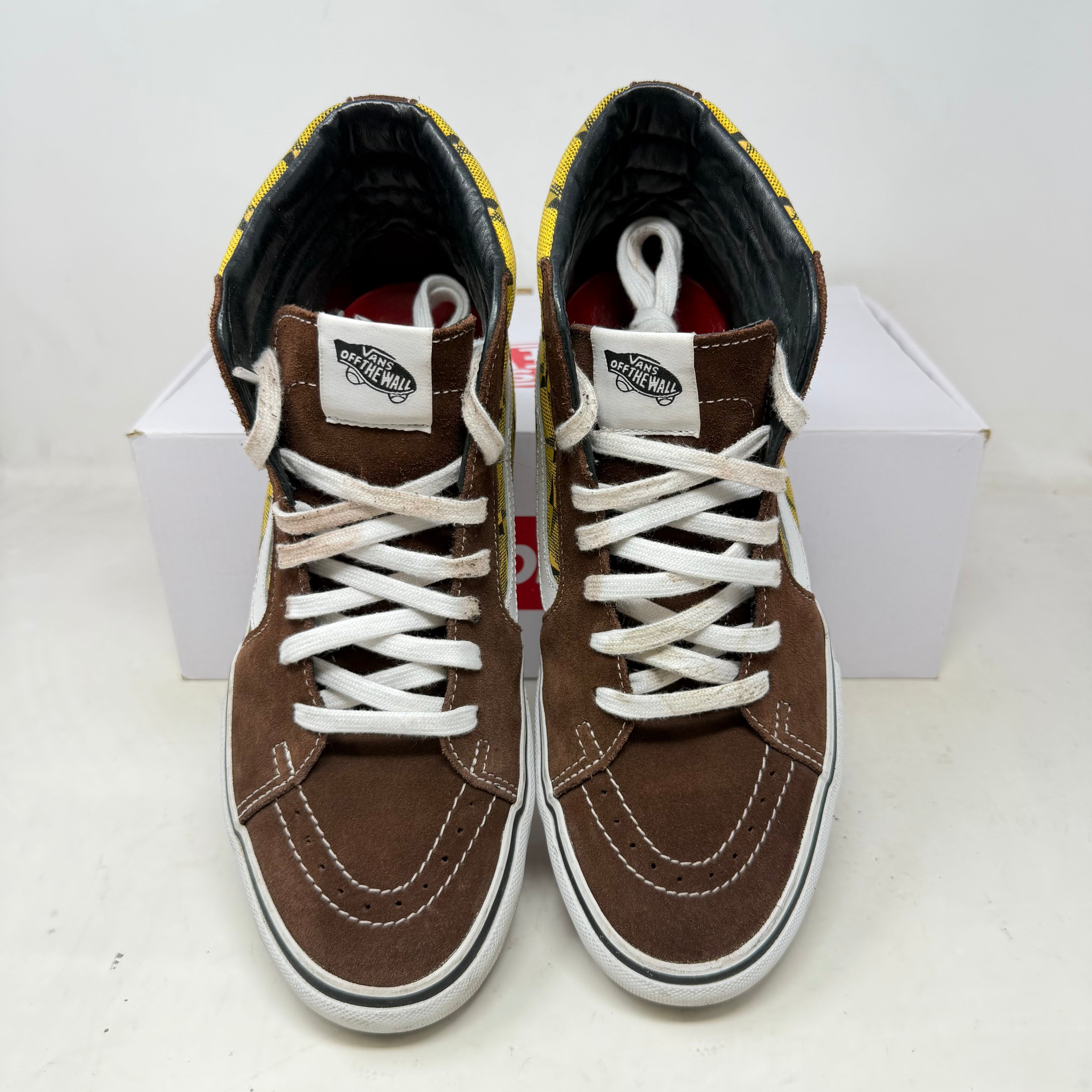 Vans Sk8-Hi Supreme Diamond Plate Brown
