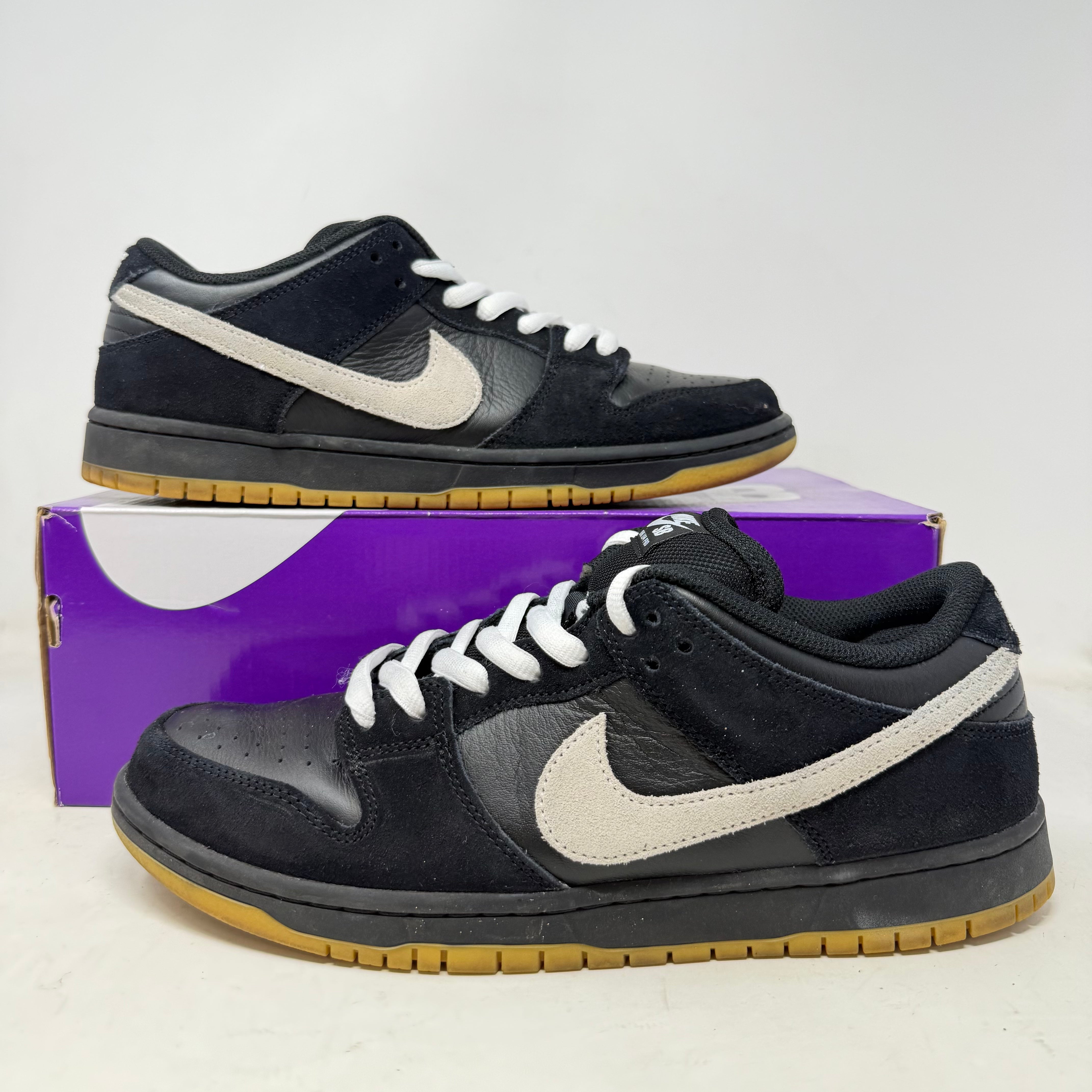Nike Dunk Low Pro SB Black White Gum