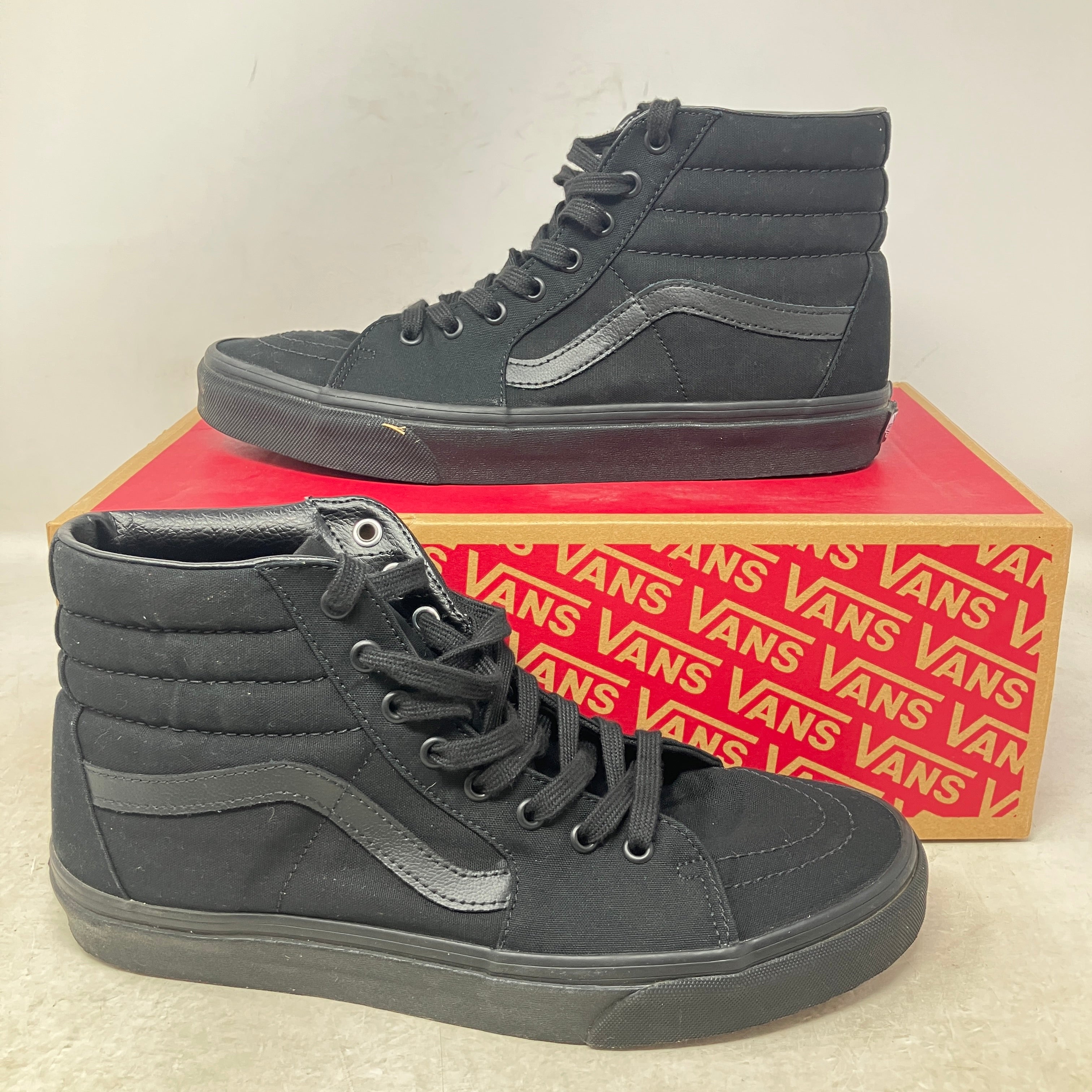 Vans Sk8-Hi Canvas Triple Black