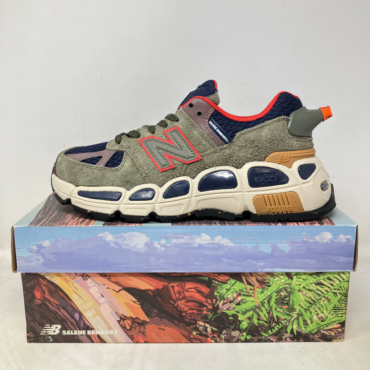New Balance 574 YURT Salehe Bembury Team Forest Green
