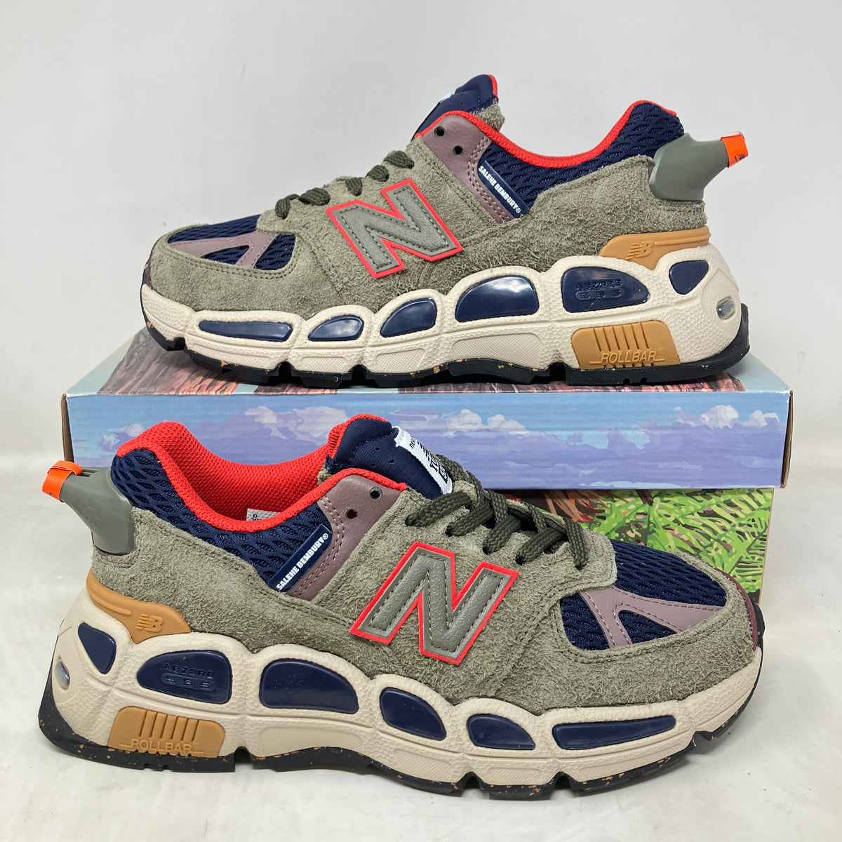 New Balance 574 YURT Salehe Bembury Team Forest Green