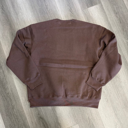 Supreme Box Logo Crewneck (FW22) Brown