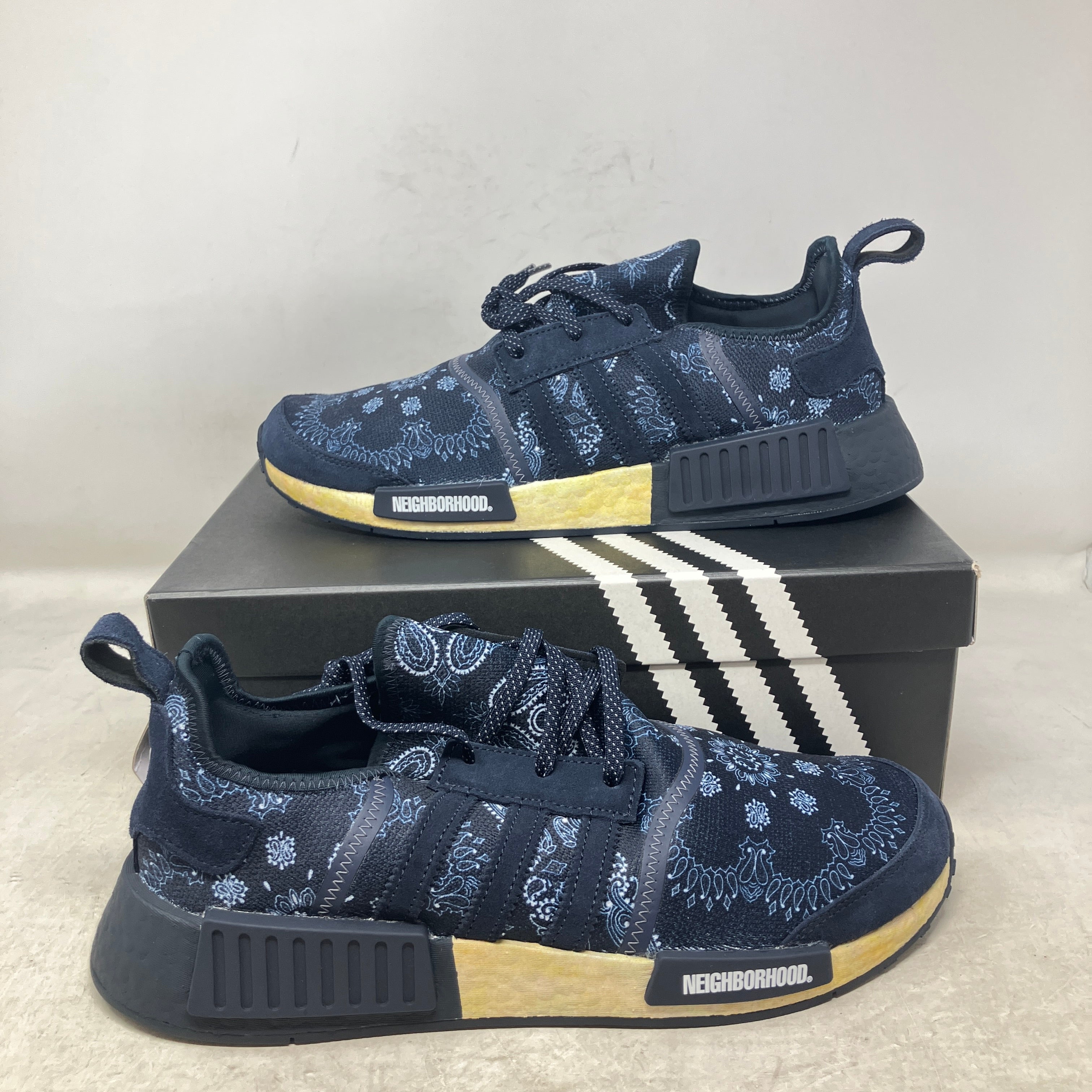 adidas NMD R1 Neighborhood Paisley Night Navy