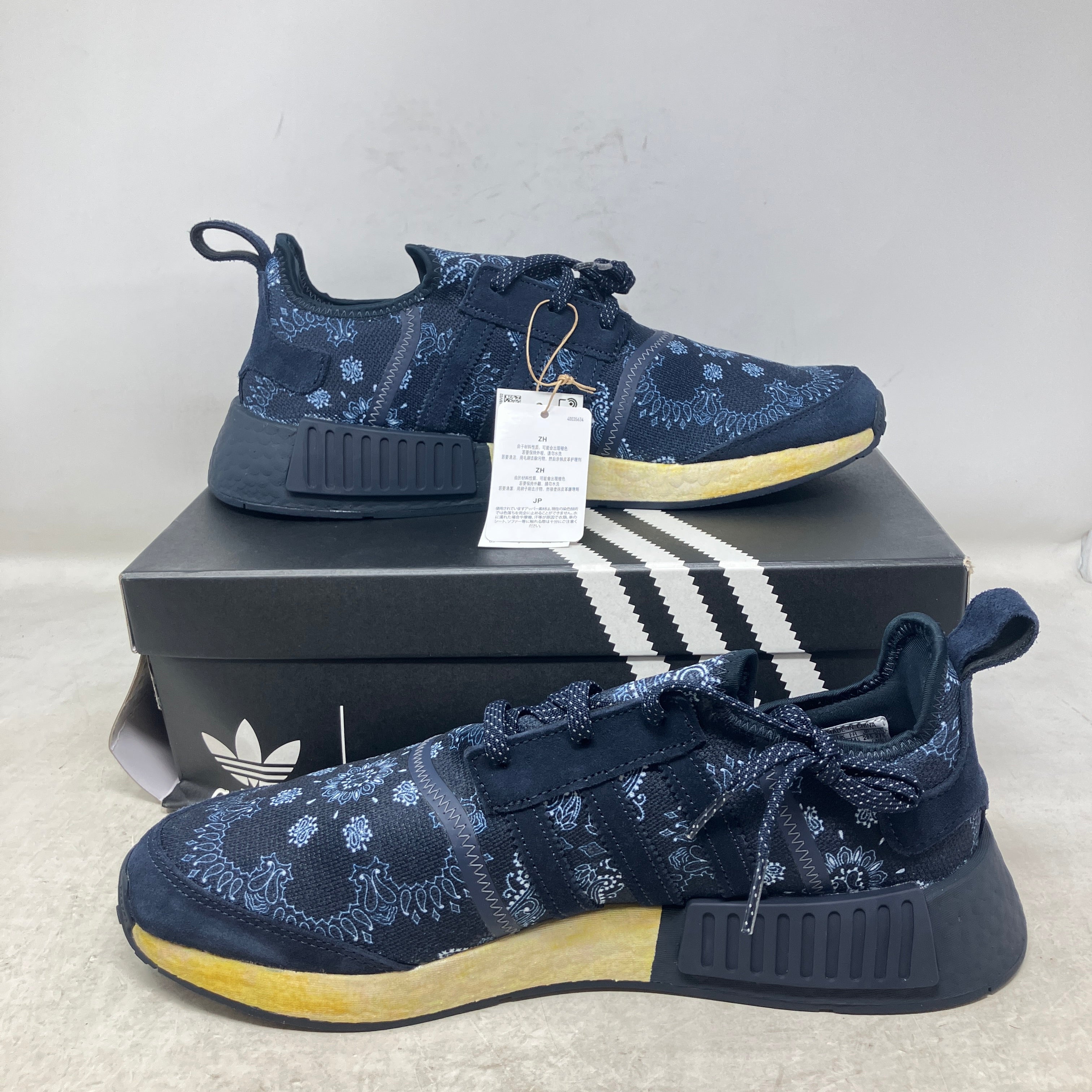 adidas NMD R1 Neighborhood Paisley Night Navy