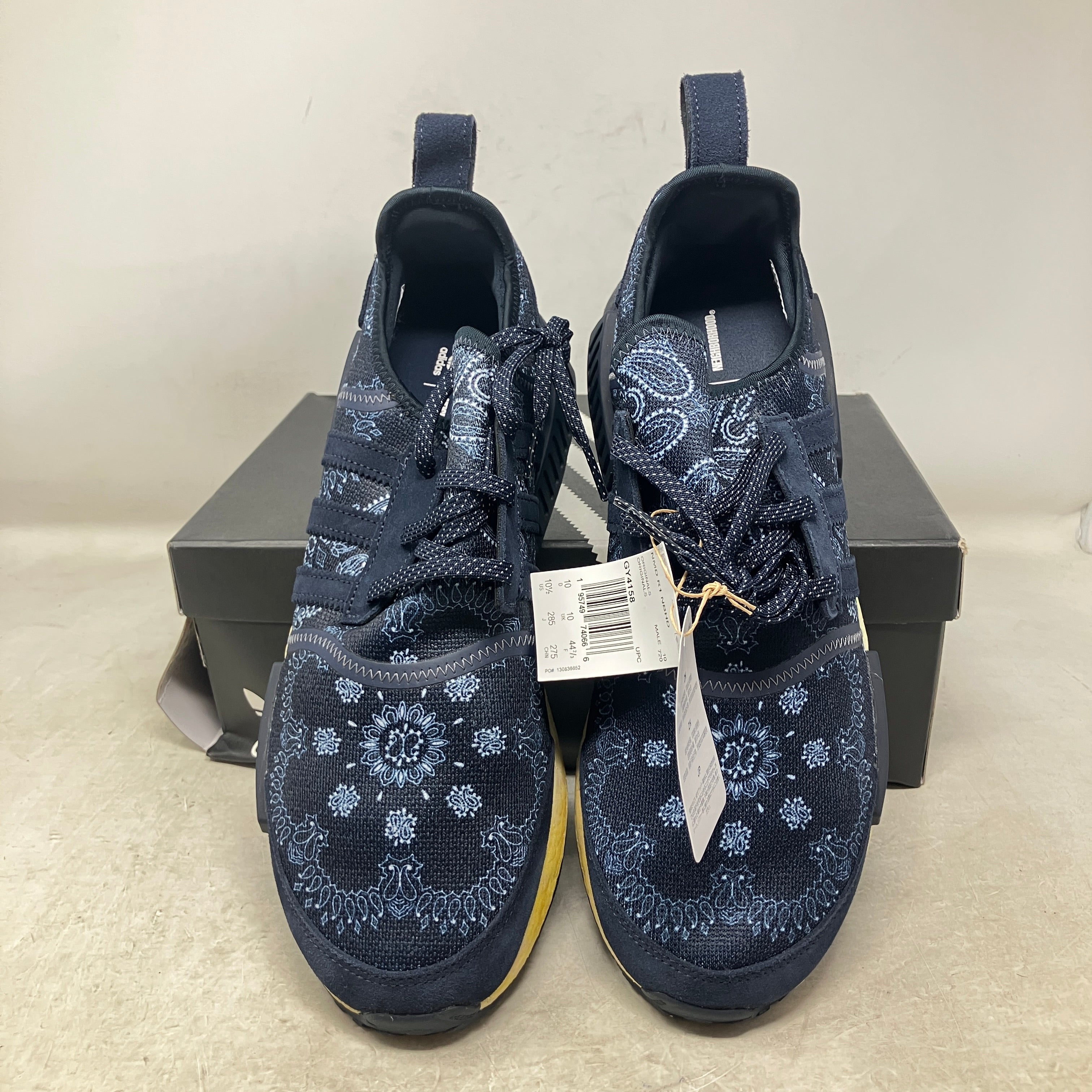 adidas NMD R1 Neighborhood Paisley Night Navy